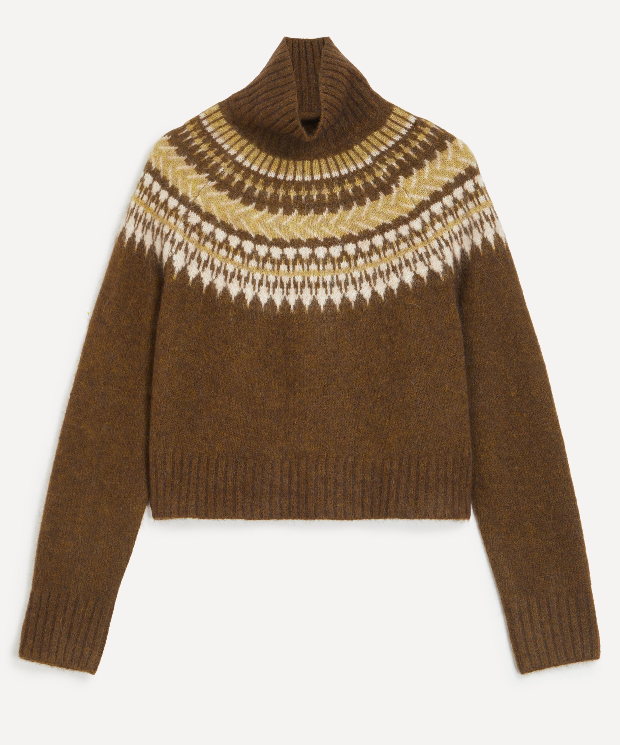 Lorrie Fair Isle Roll-Neck Jumper