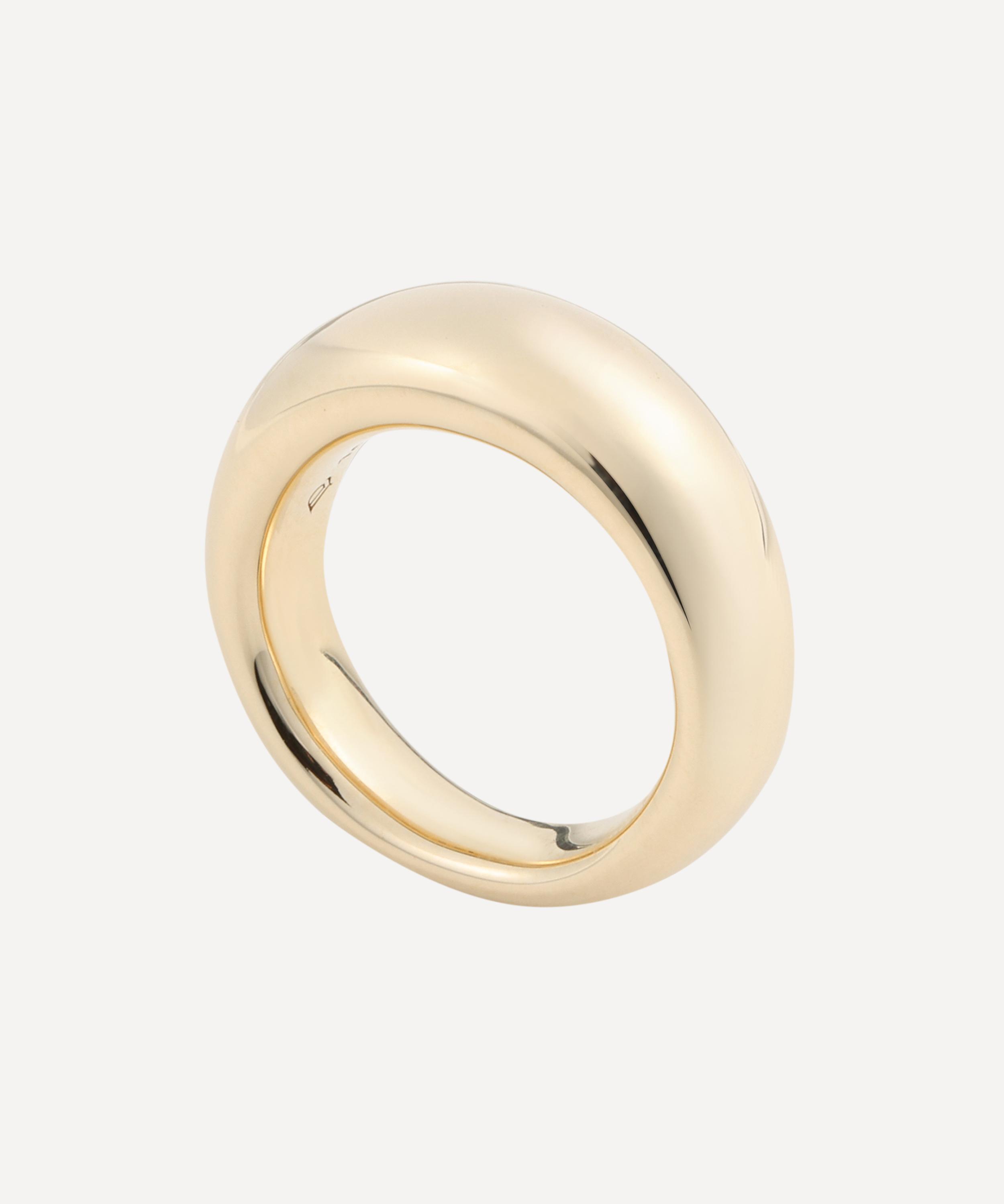 Lucy Delius 14ct Gold Bombe Ring In Gold