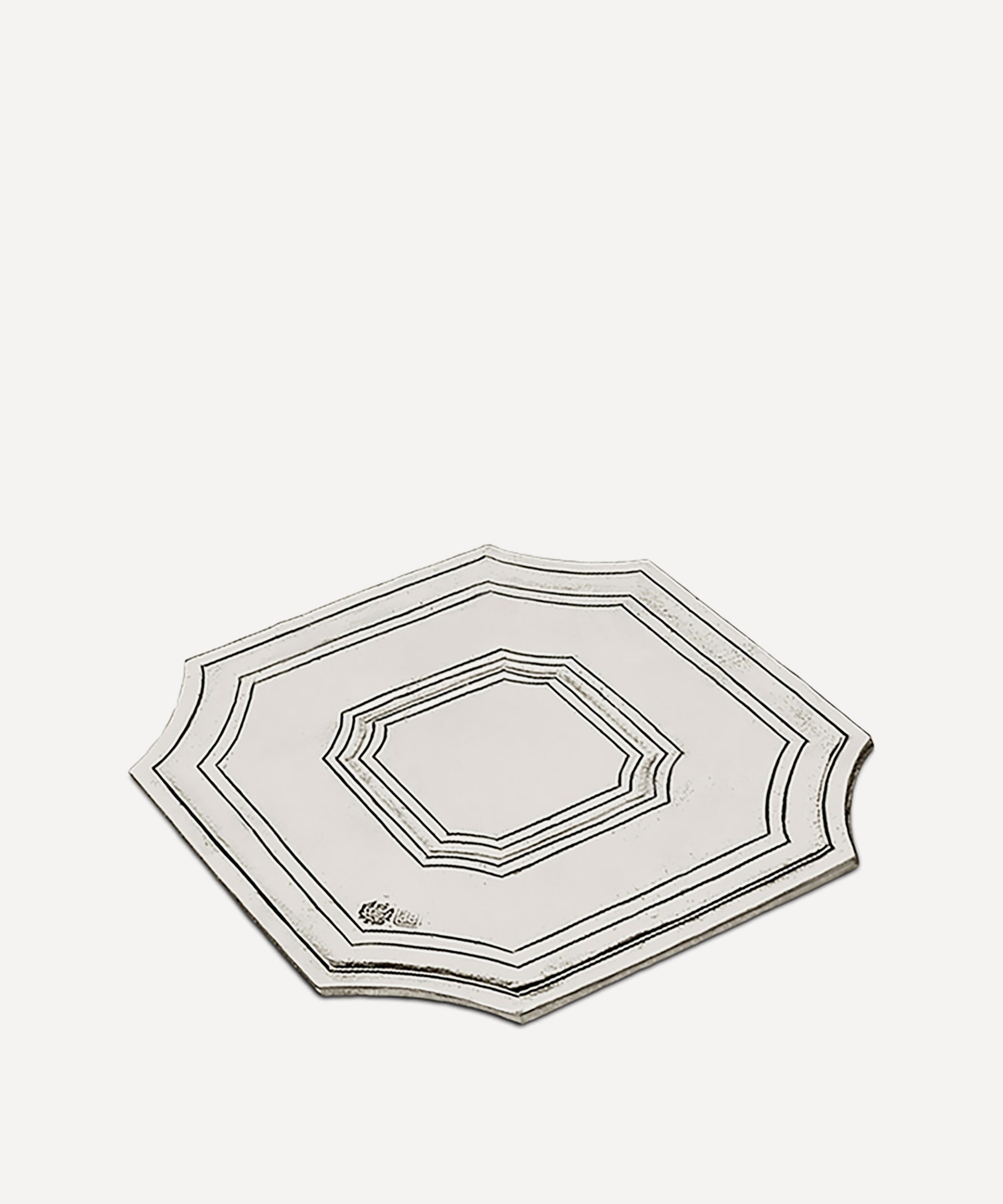 Cosi Tabellini Arezzo Octagonal Coasters Set Of Two