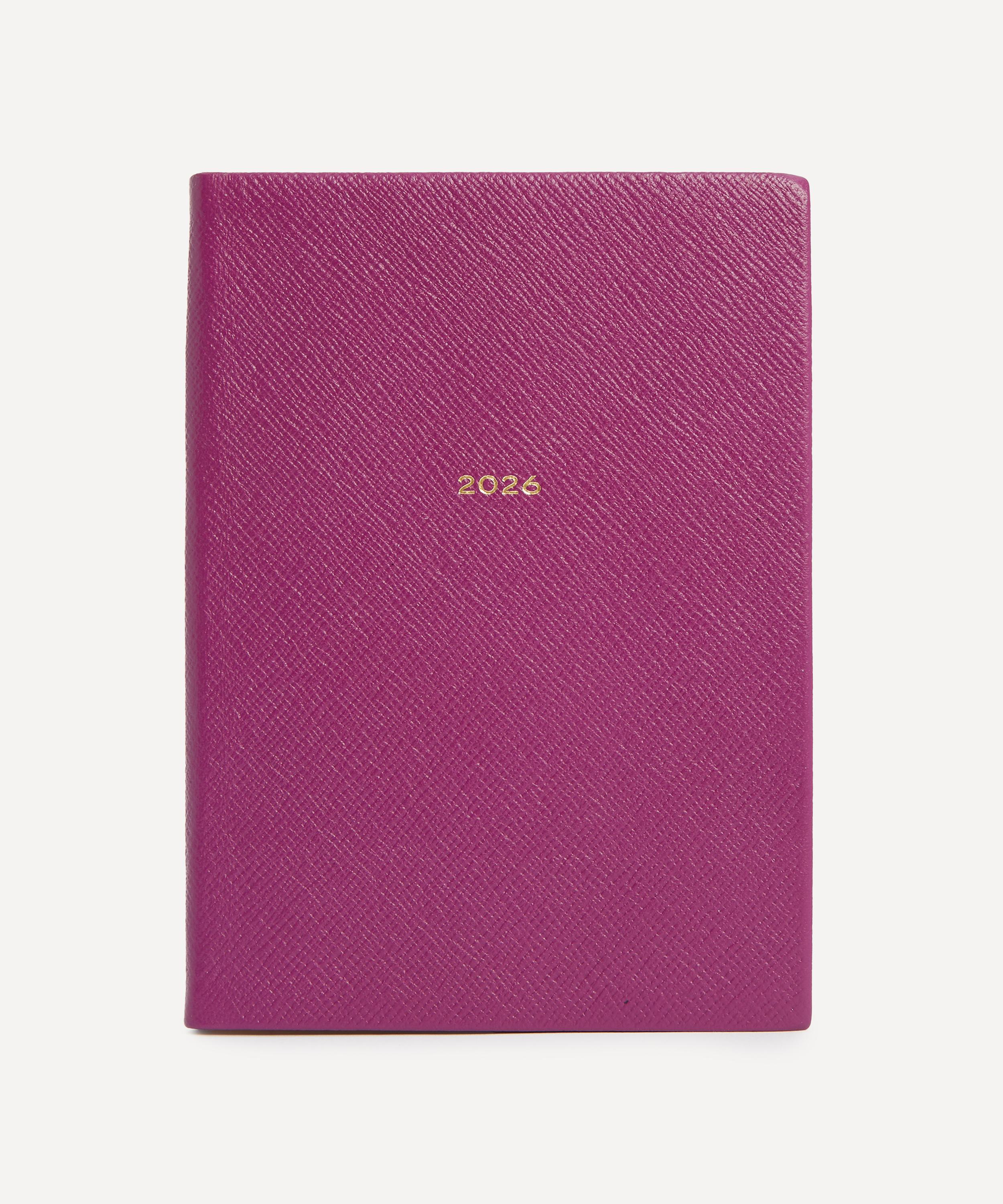 Smythson 2026 Soho Weekly Diary In Purple