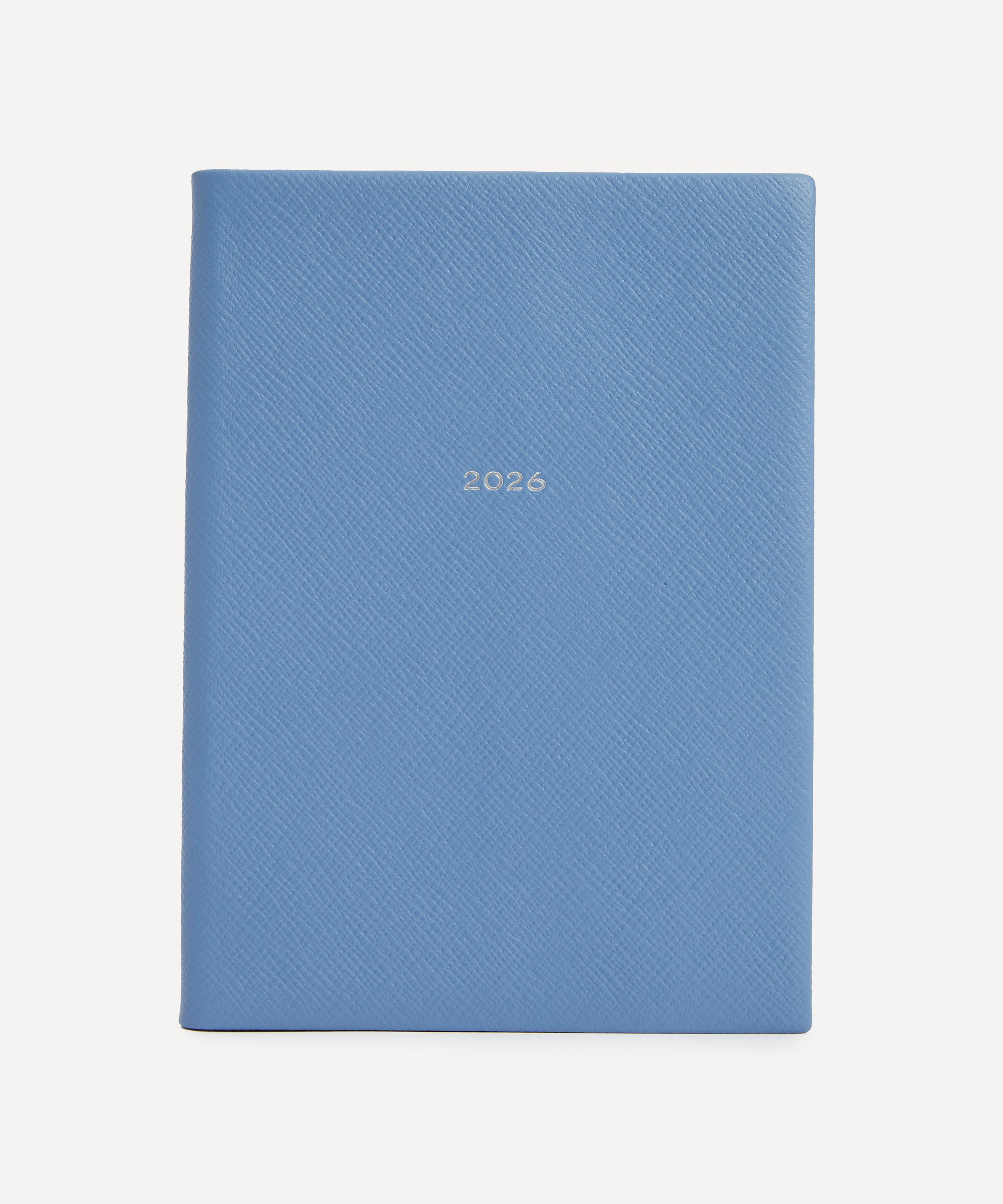 Smythson 2026 Soho Weekly Diary In Blue