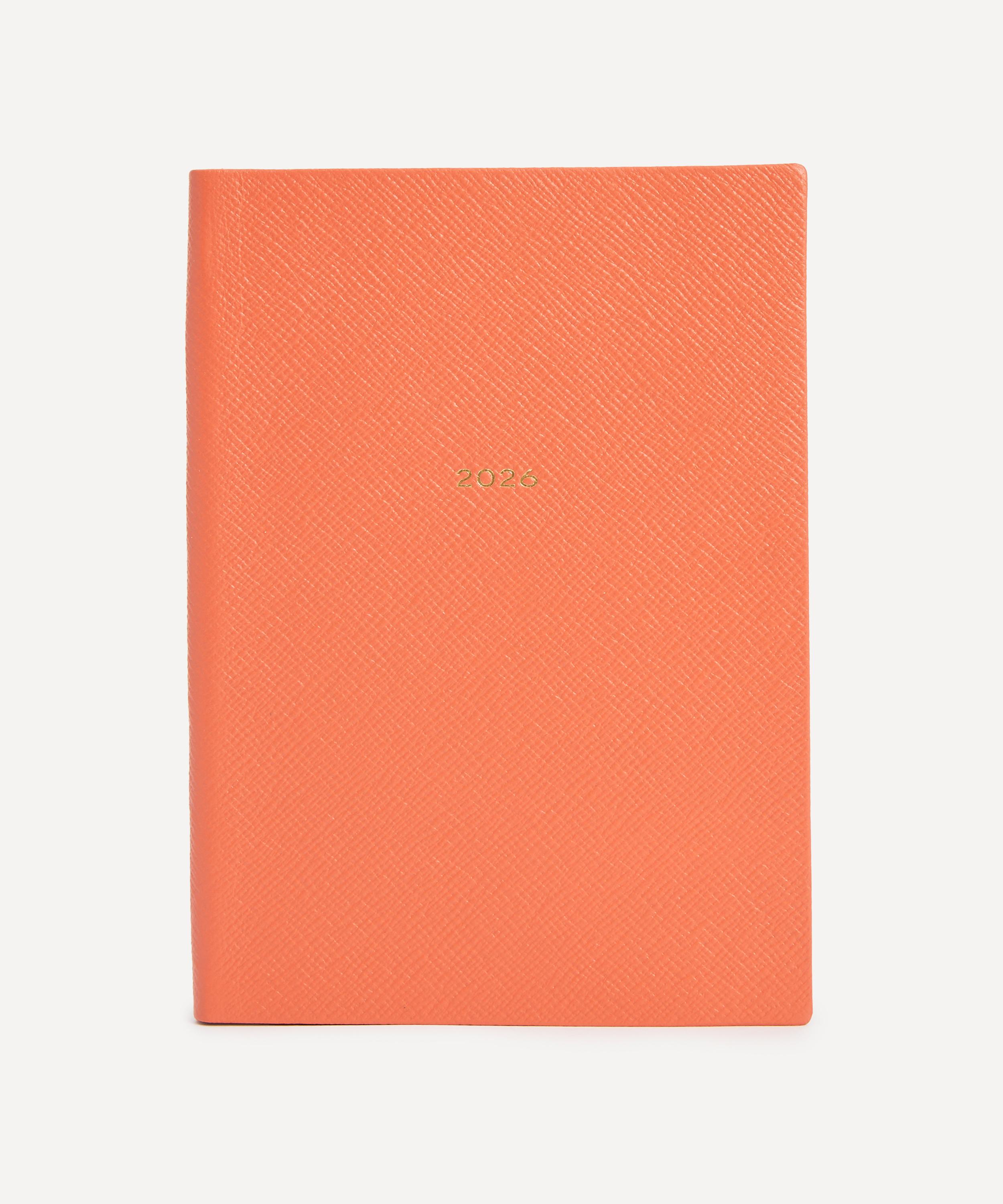 Smythson 2026 Soho Weekly Diary In Orange
