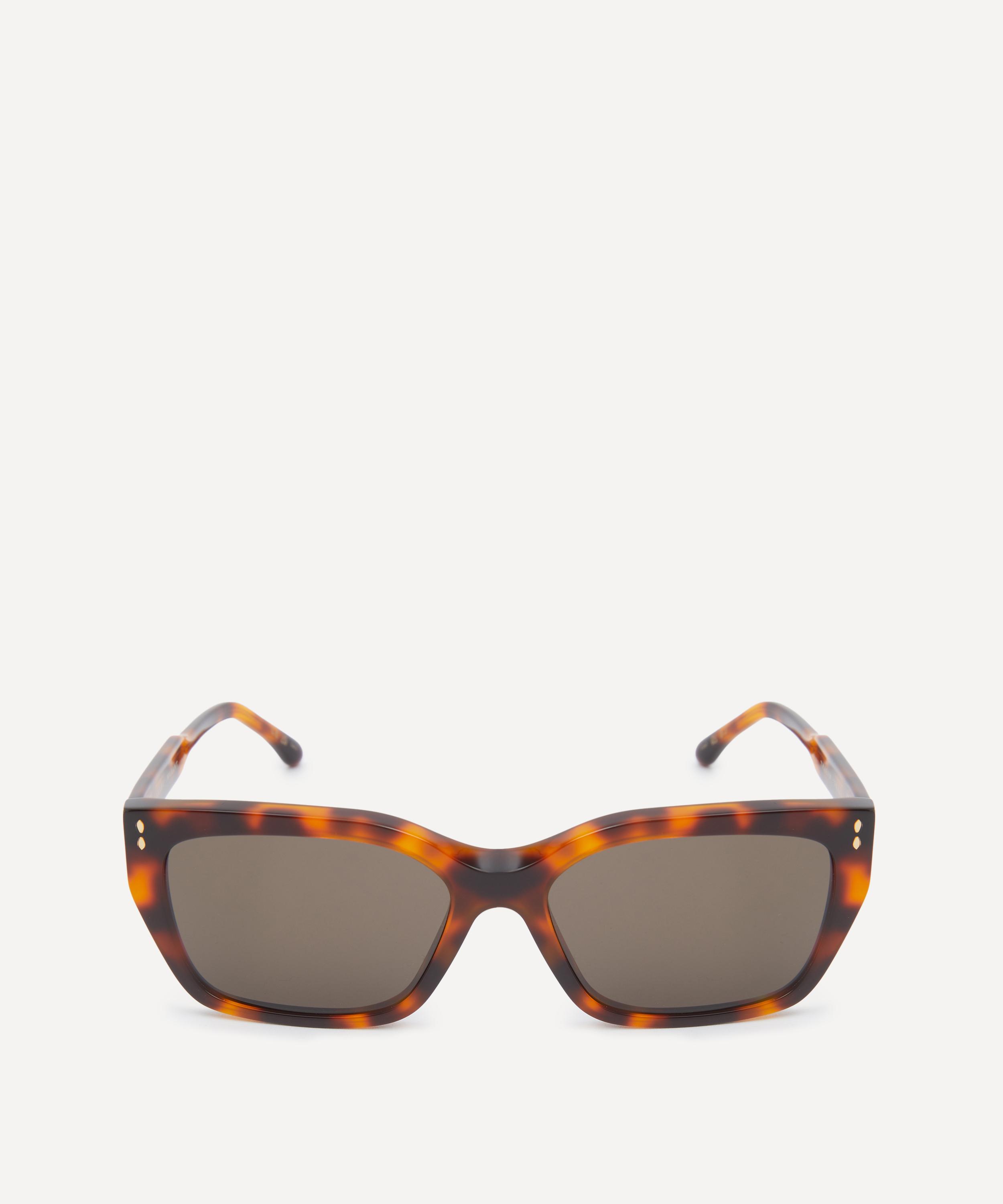 Isabel Marant Women's Havana Acetate Square Sunglasses In Brown
