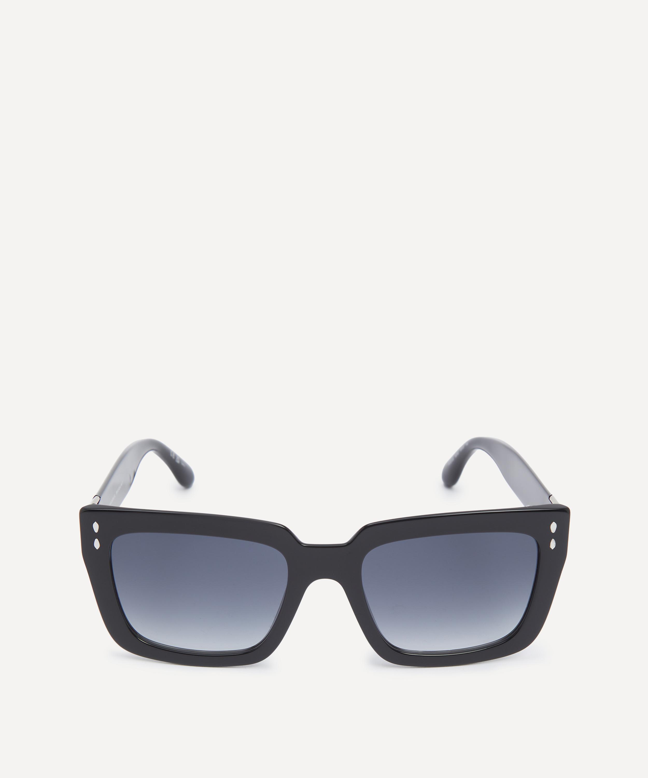 Isabel Marant Women's Black Acetate Square Sunglasses In Black