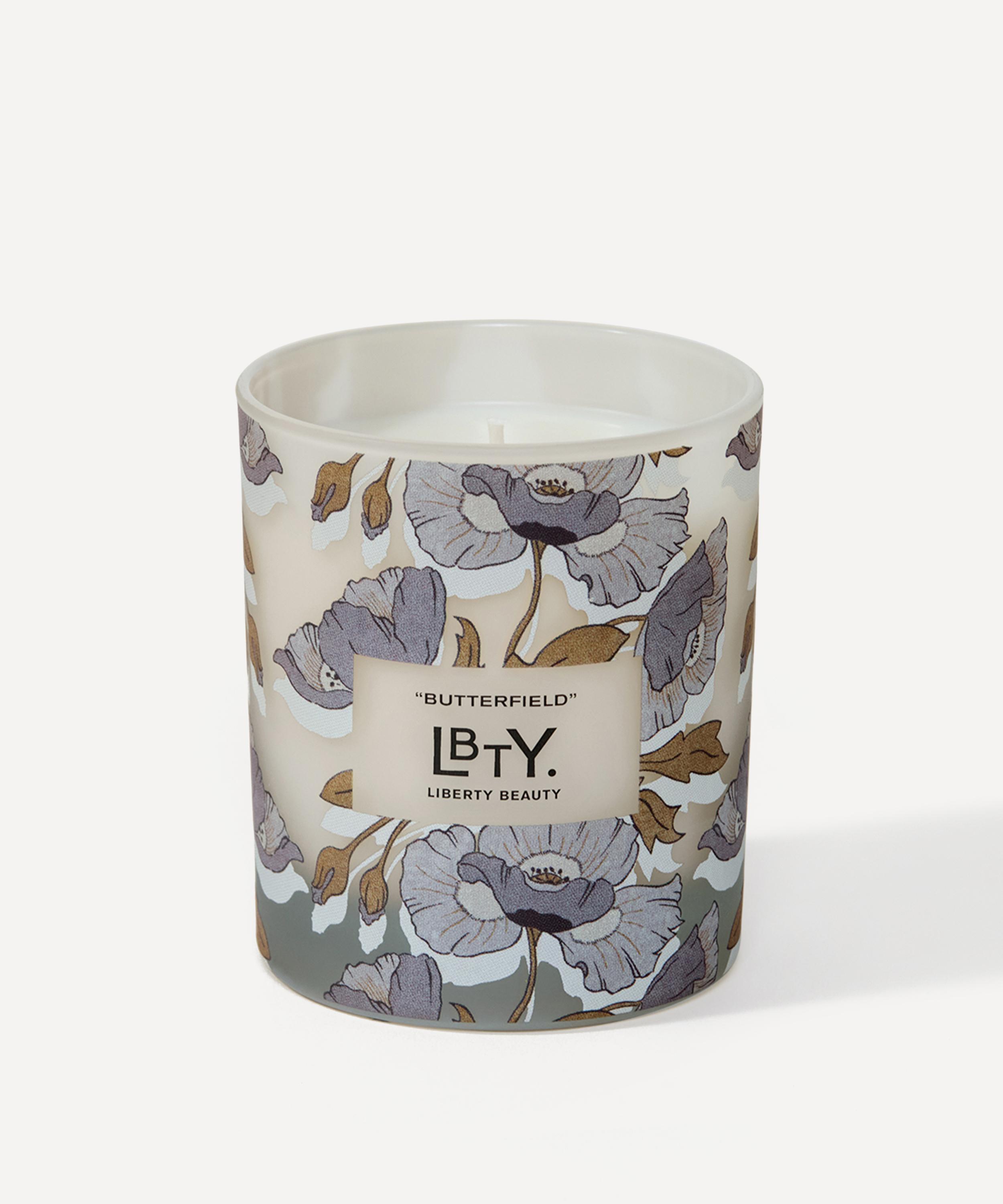 Liberty Lbty. Fragrance Butterfield Scented Candle 200g In Gray