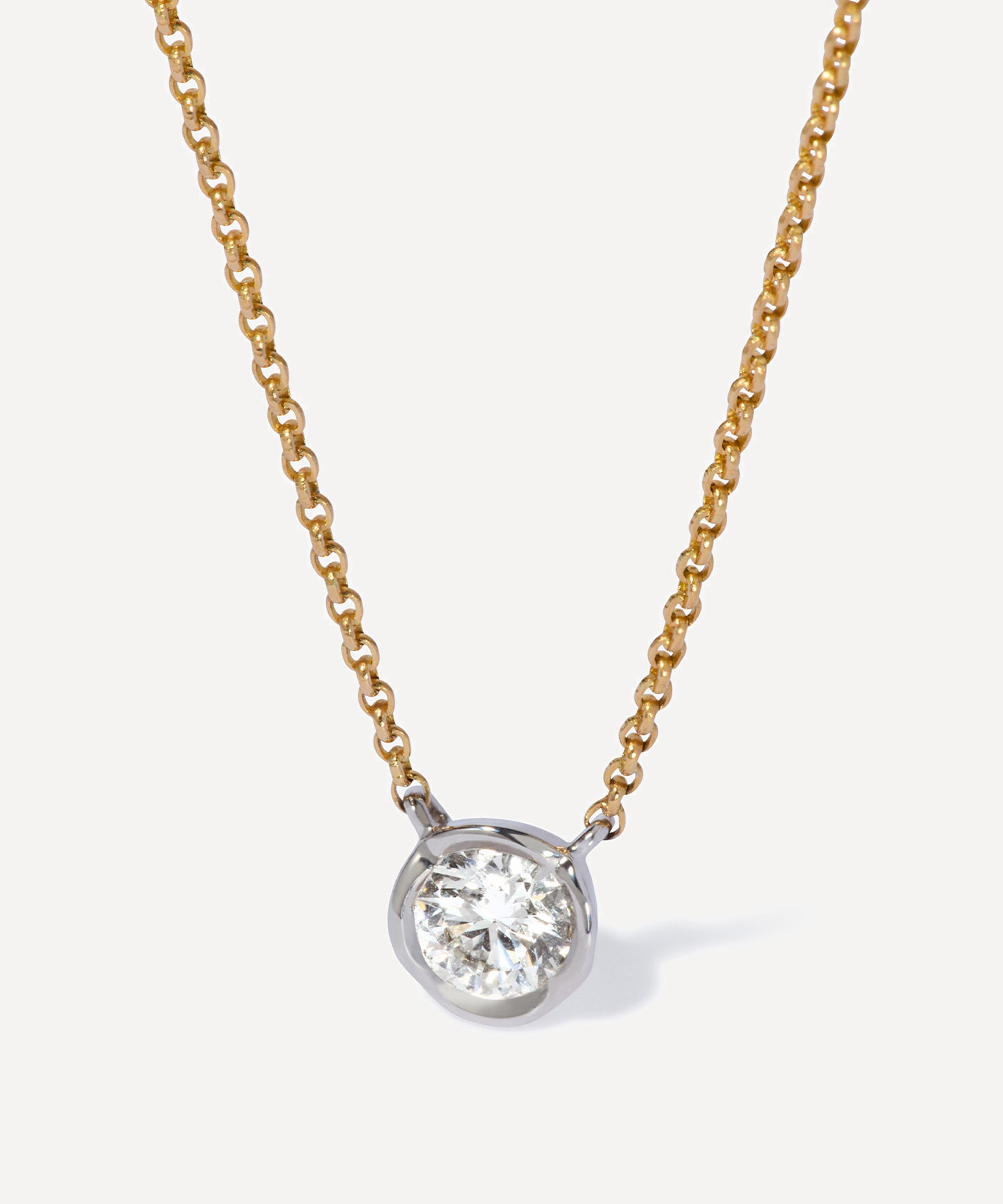Annoushka 18ct Gold Whoopsie Daisy Diamond Pendant Necklace
