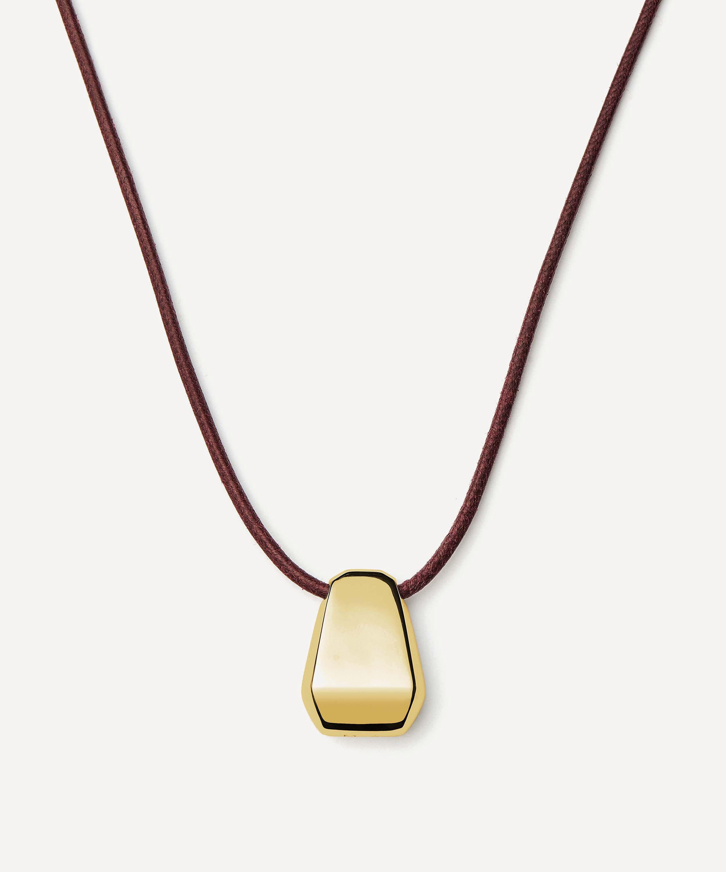 Missoma X Lucy Williams 18ct Gold-plated Arco Pendant Necklace In Gold