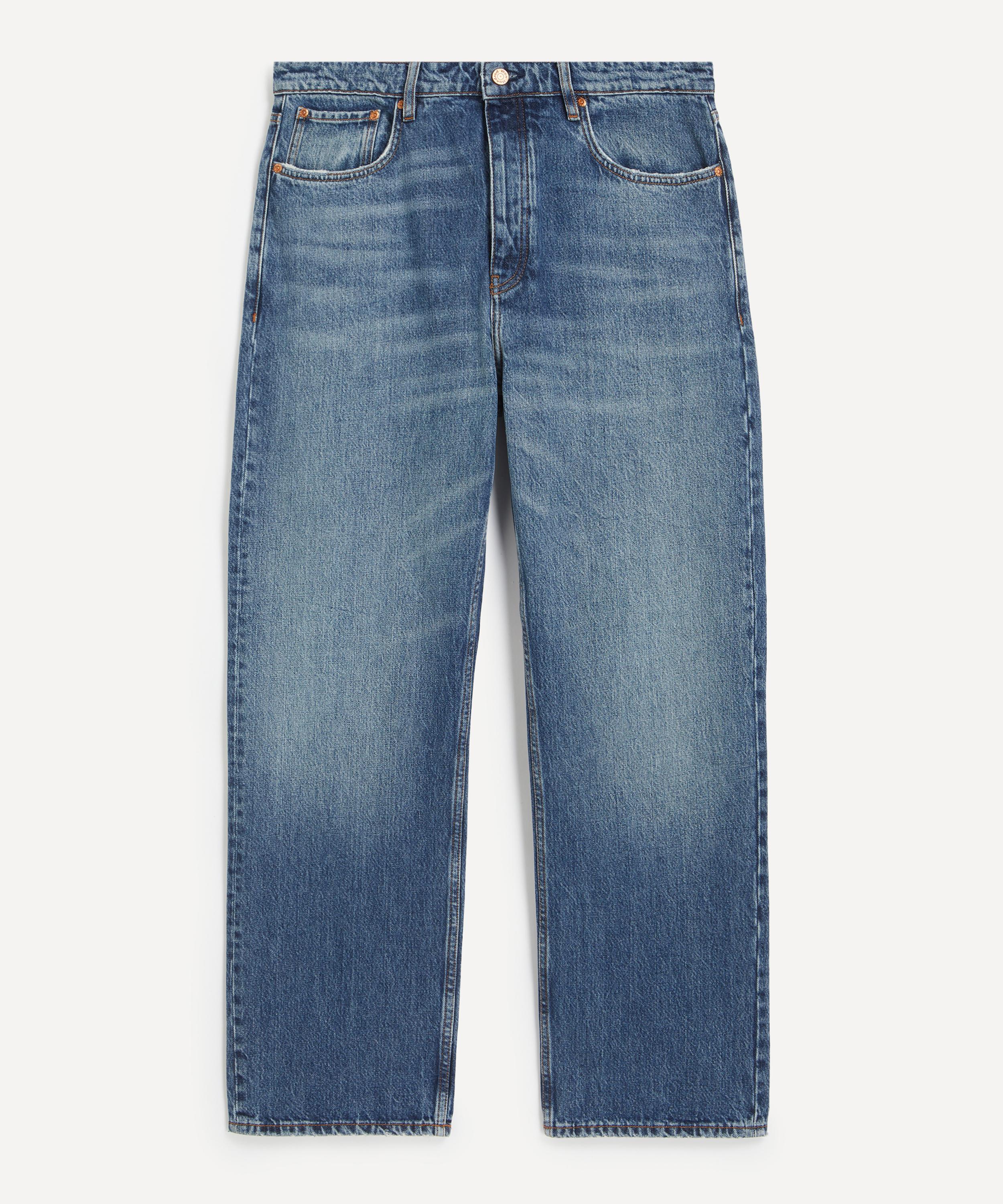 Won Hundred Mens Steve Quartzblue Loose-fit Jeans In Blue