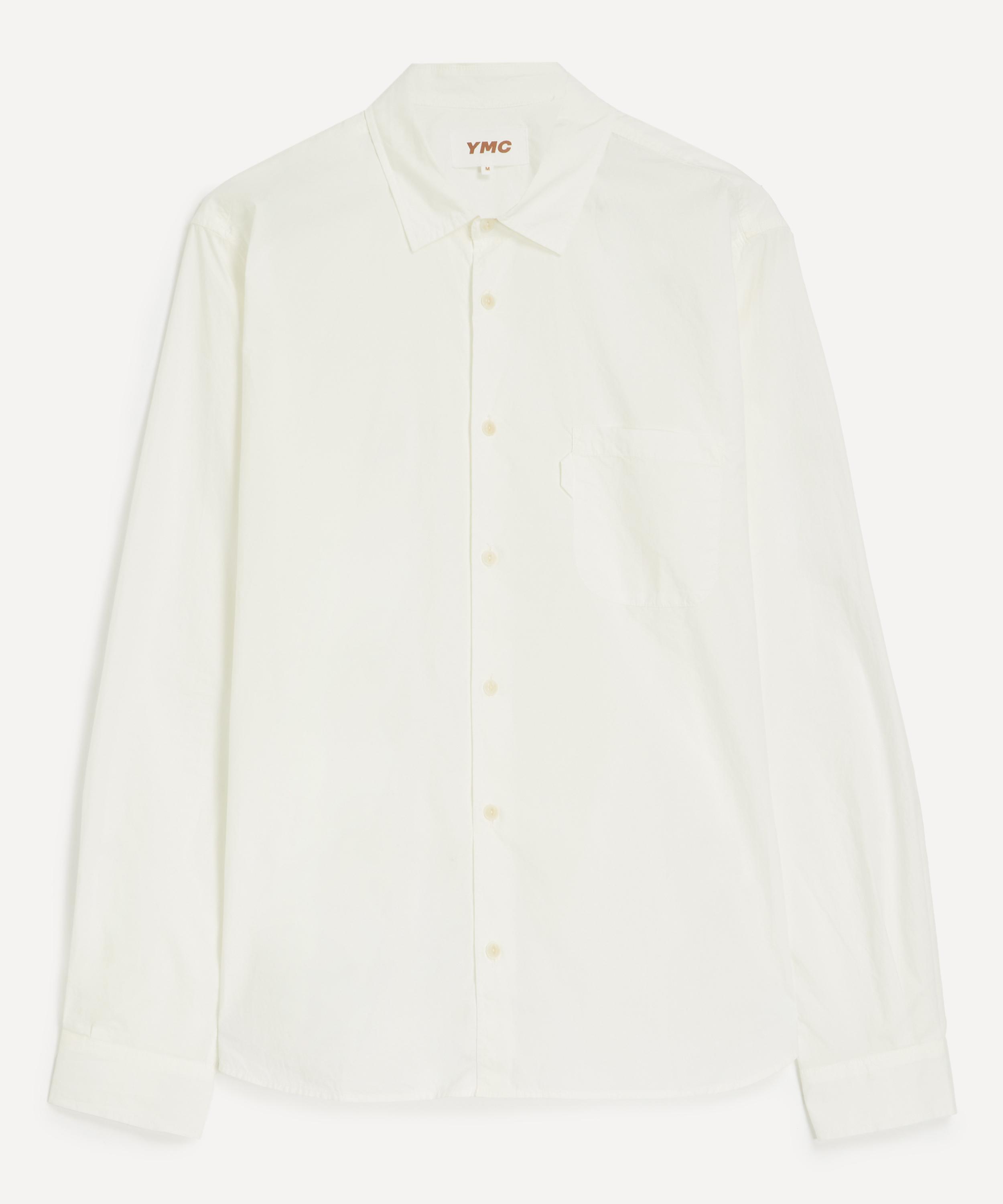 Ymc You Must Create Ymc Mens White Earth Curtis Shirt In White