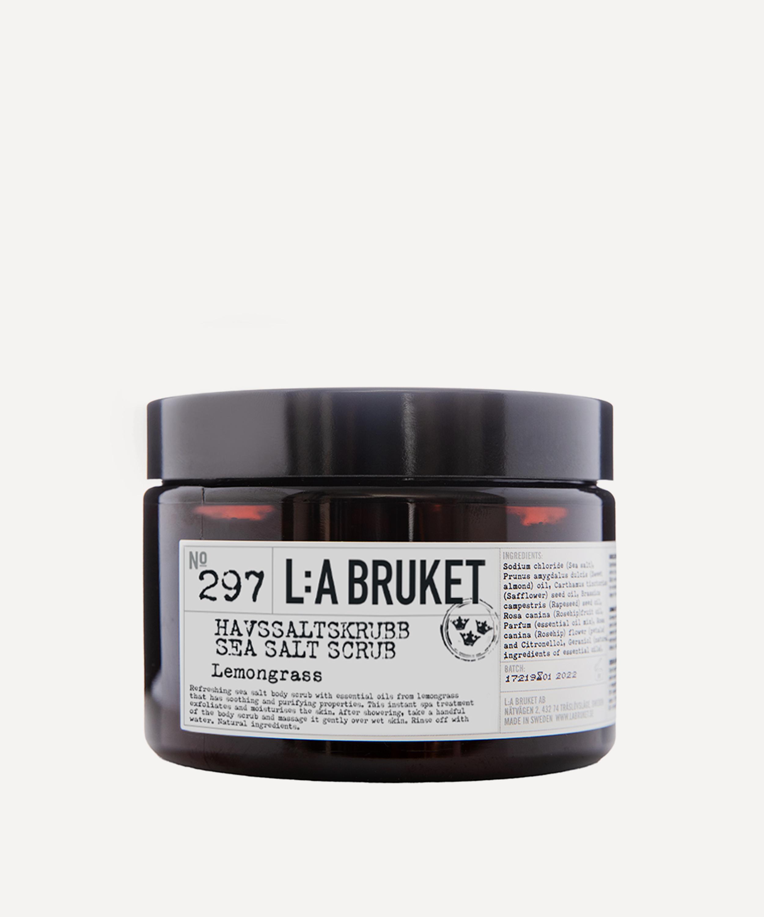 L:a Bruket La Bruket Sea Salt Scrub Lemongrass 420g