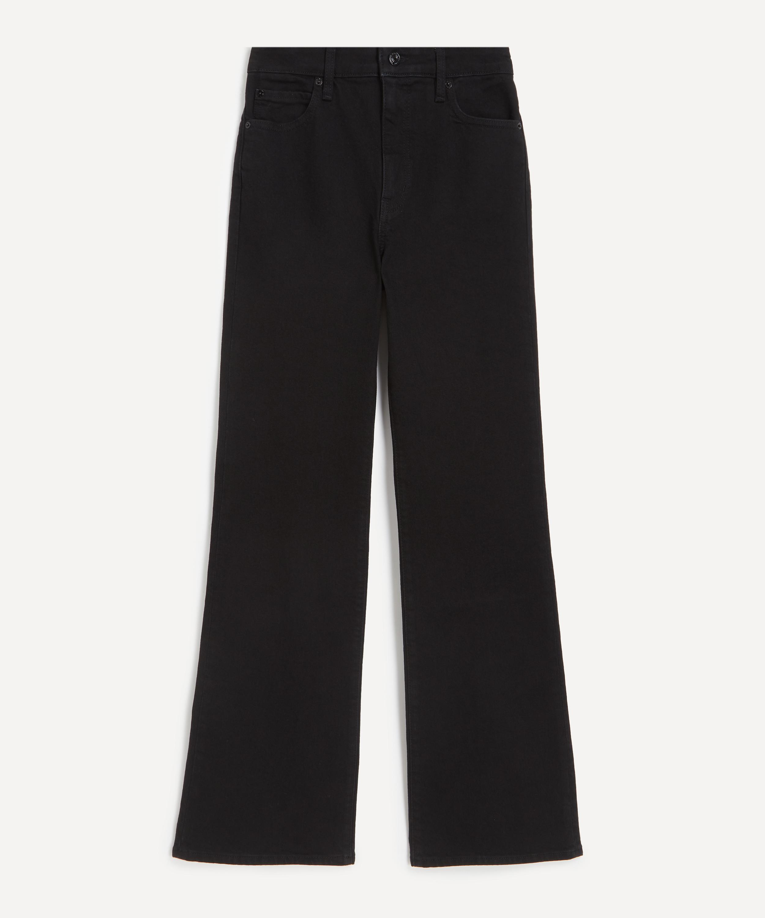 Frame Women's Arrow High-rise Bootcut Jeans In Black