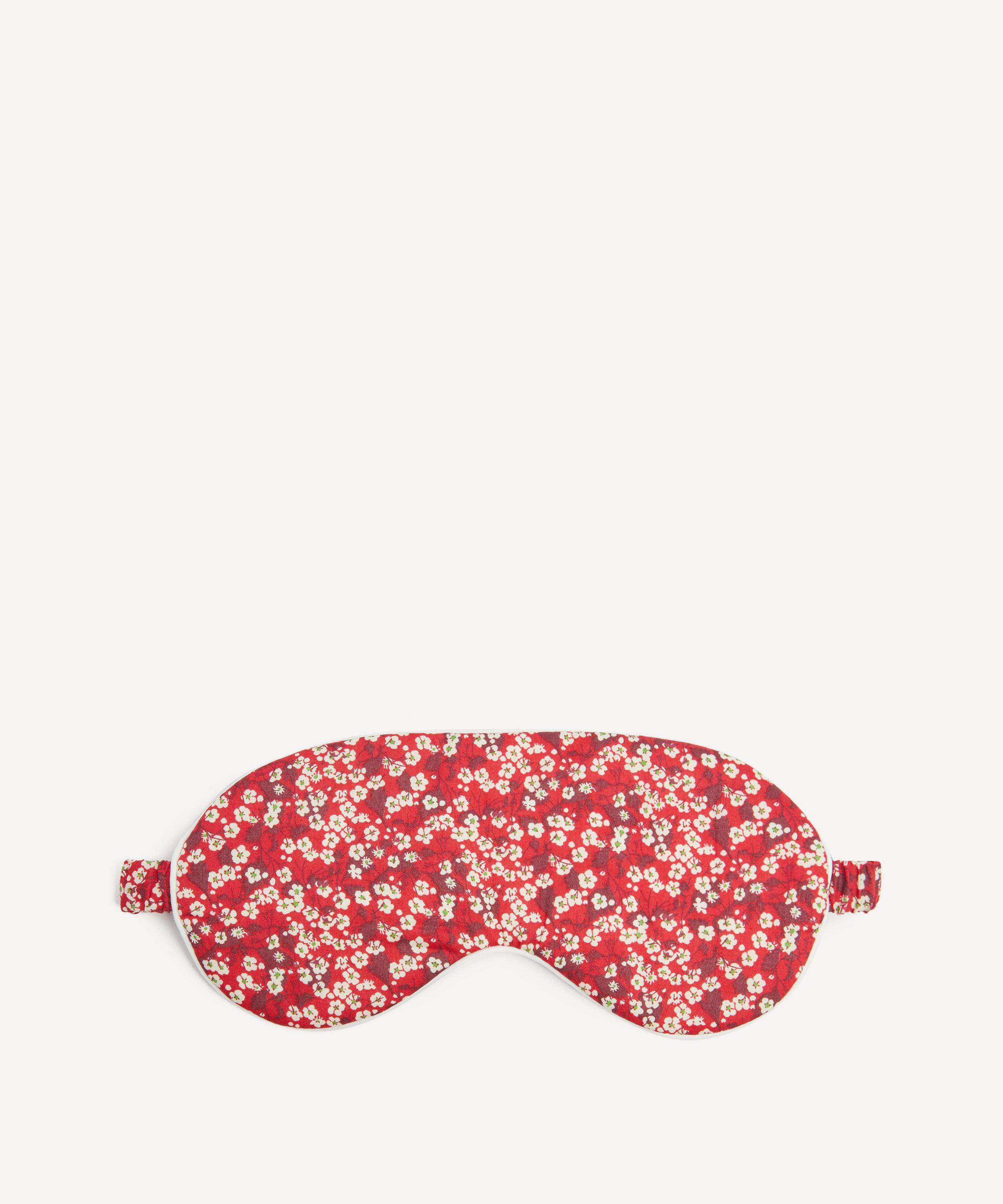 Liberty Women's Mitsi Valeria Tana Lawn Cotton Eye Mask In Red