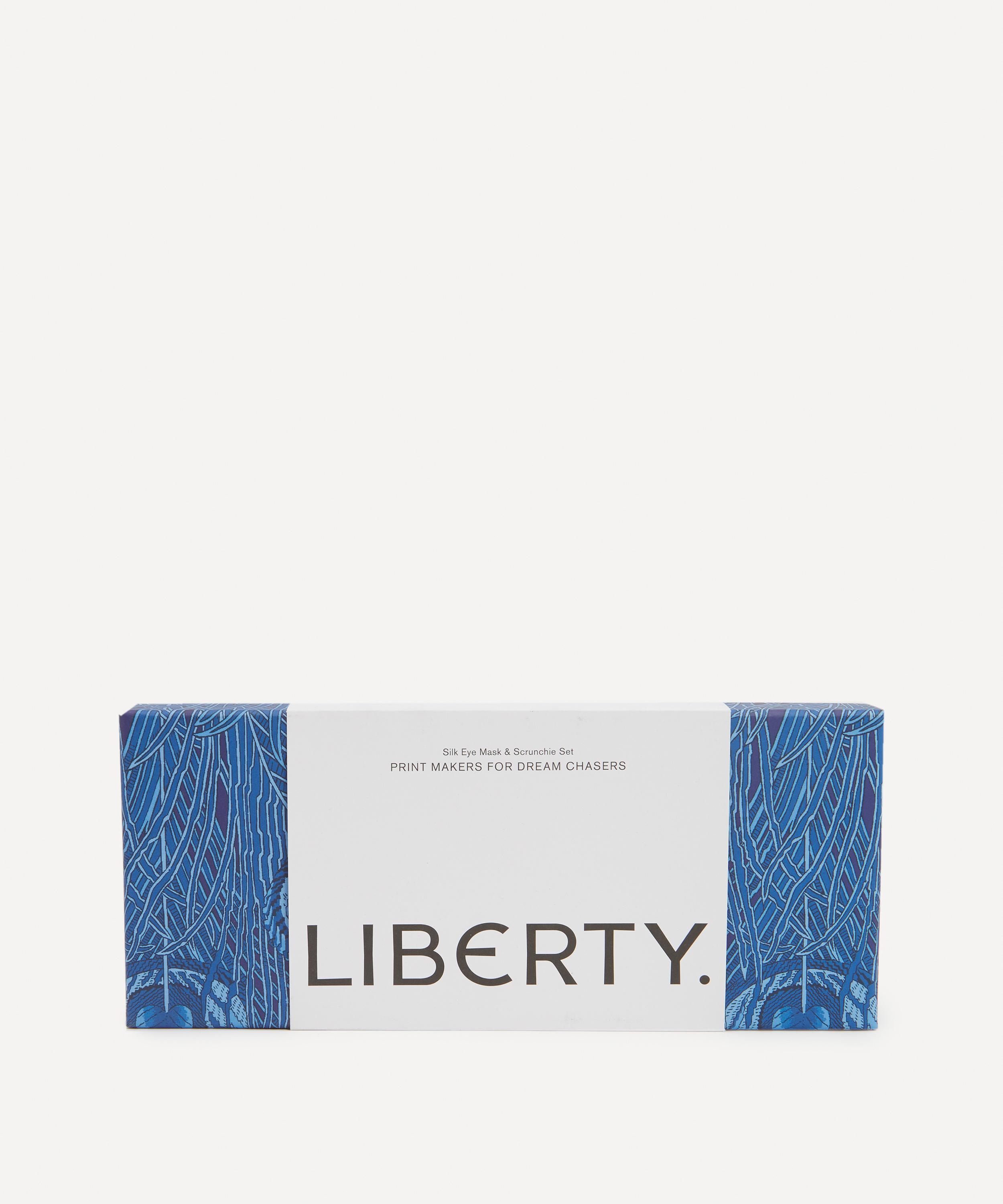 Liberty Women's Royal Hera Eye Mask And Scrunchie Set In Blue