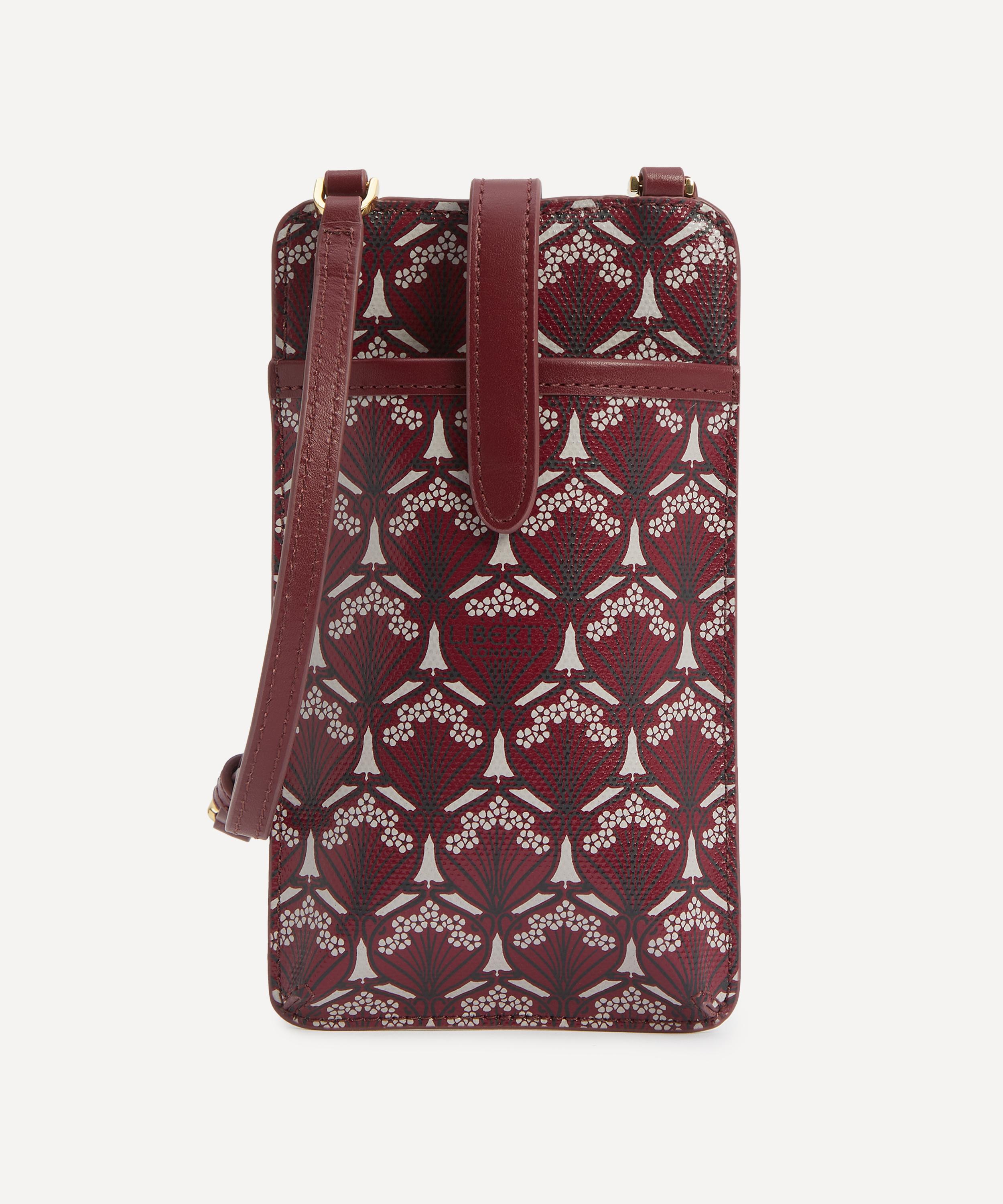 Liberty Women's Iphis Phone Pouch In Burgundy