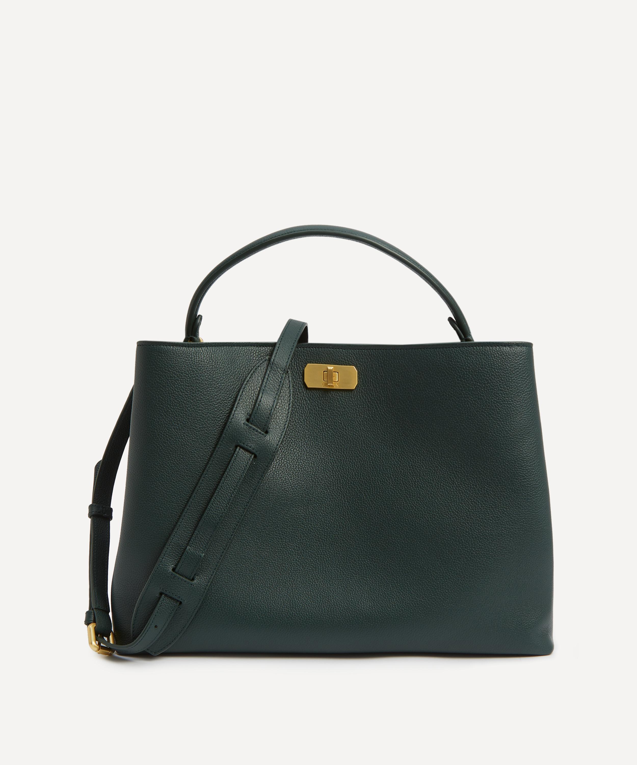 Liberty Women's Iphis Leather Top Handle Bag In Green