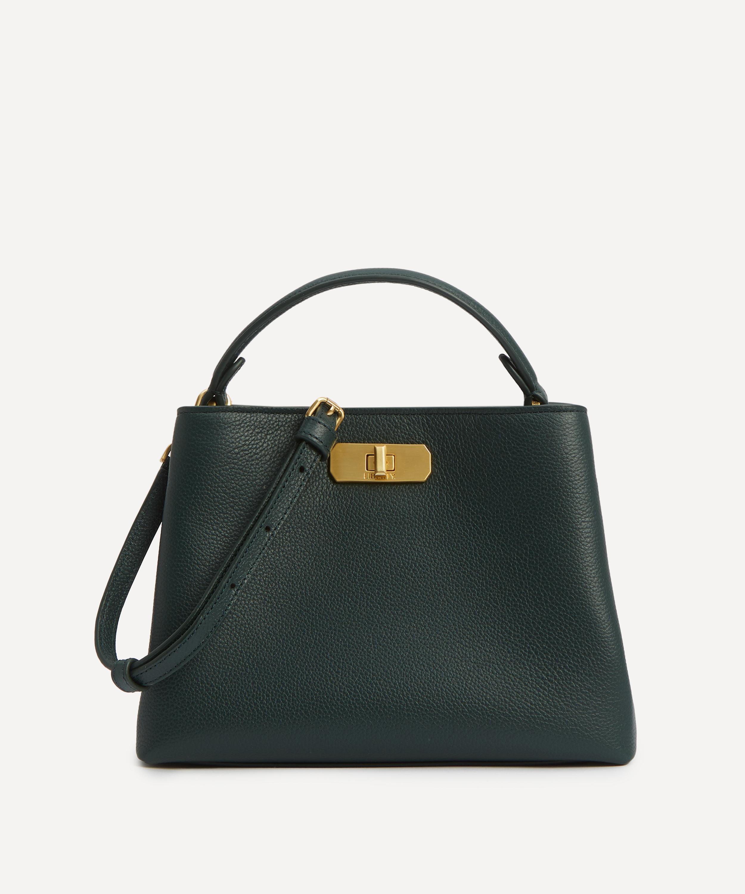 Liberty Women's Iphis Leather Mini Top Handle Bag In Green