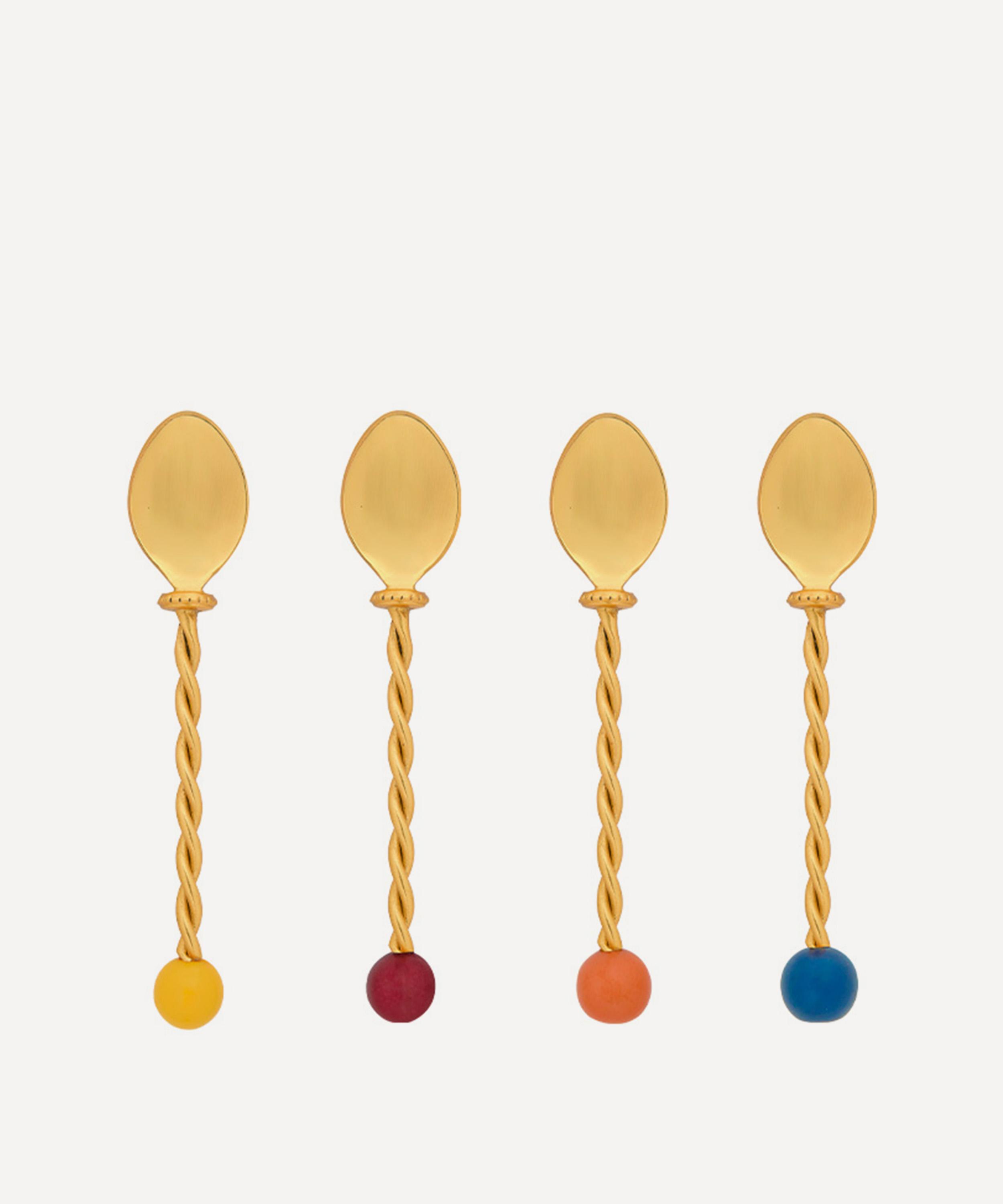 Bitossi Torchon Dessert Spoons Set Of Four
