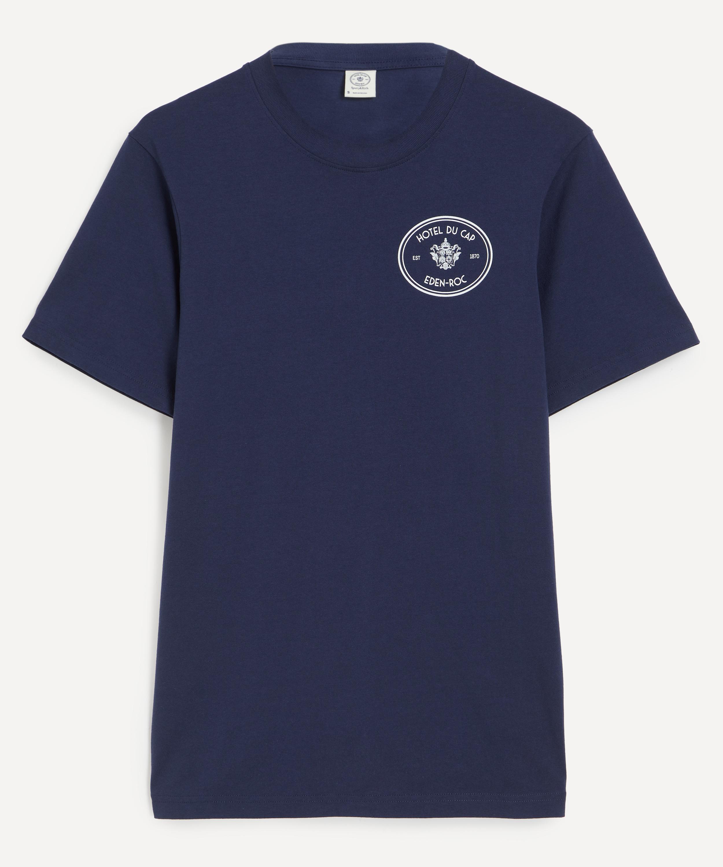 Sporty And Rich Sporty & Rich Women's Kennedy Crest T-shirt In Blue