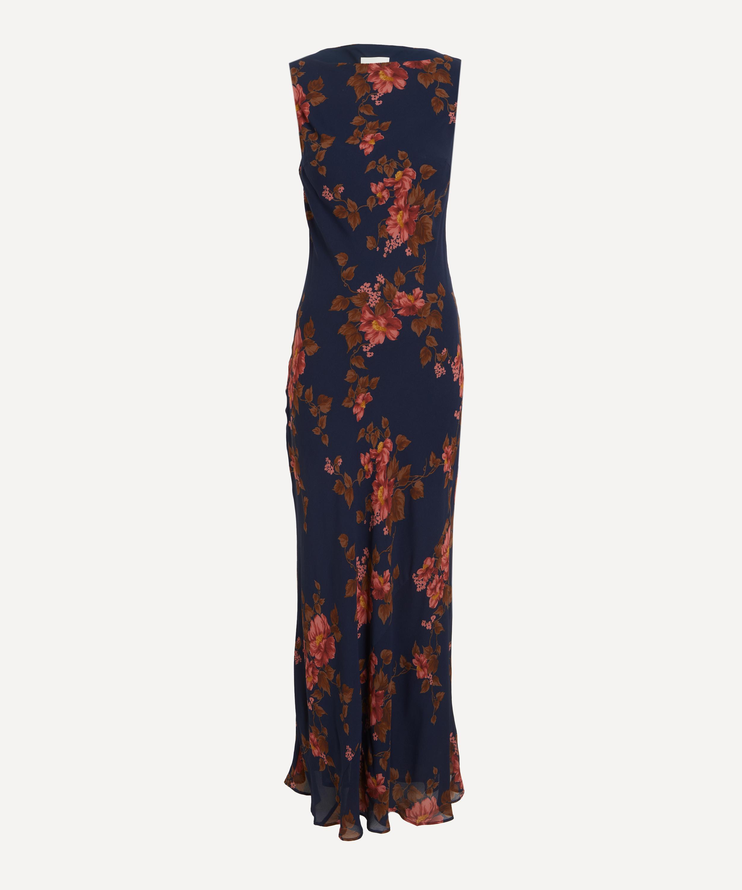 Reformation Women's Prescott Lyric Maxi Dress In Red