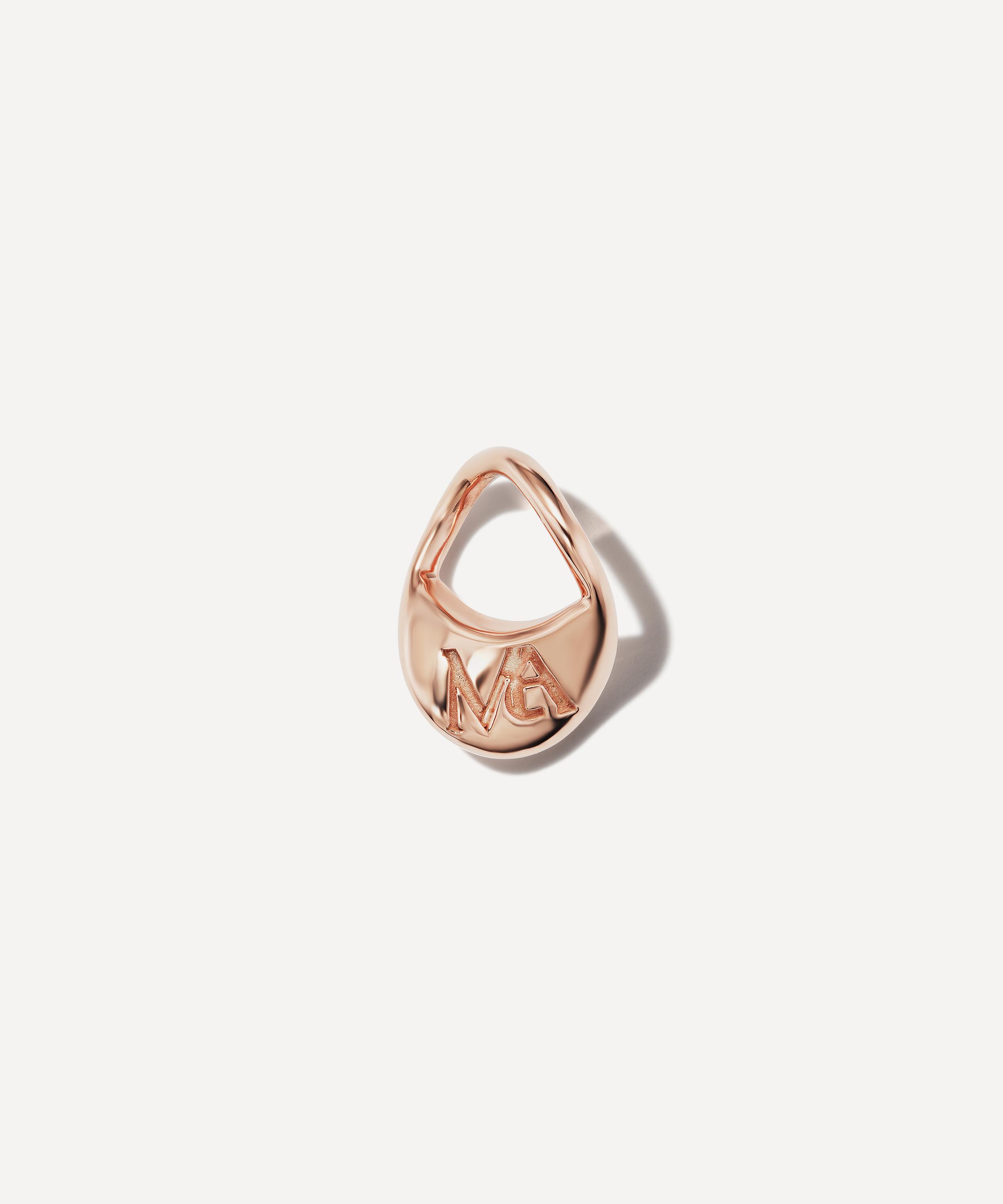 Marla Aaron 14ct Rose Gold Itty Bitty Blob Charm
