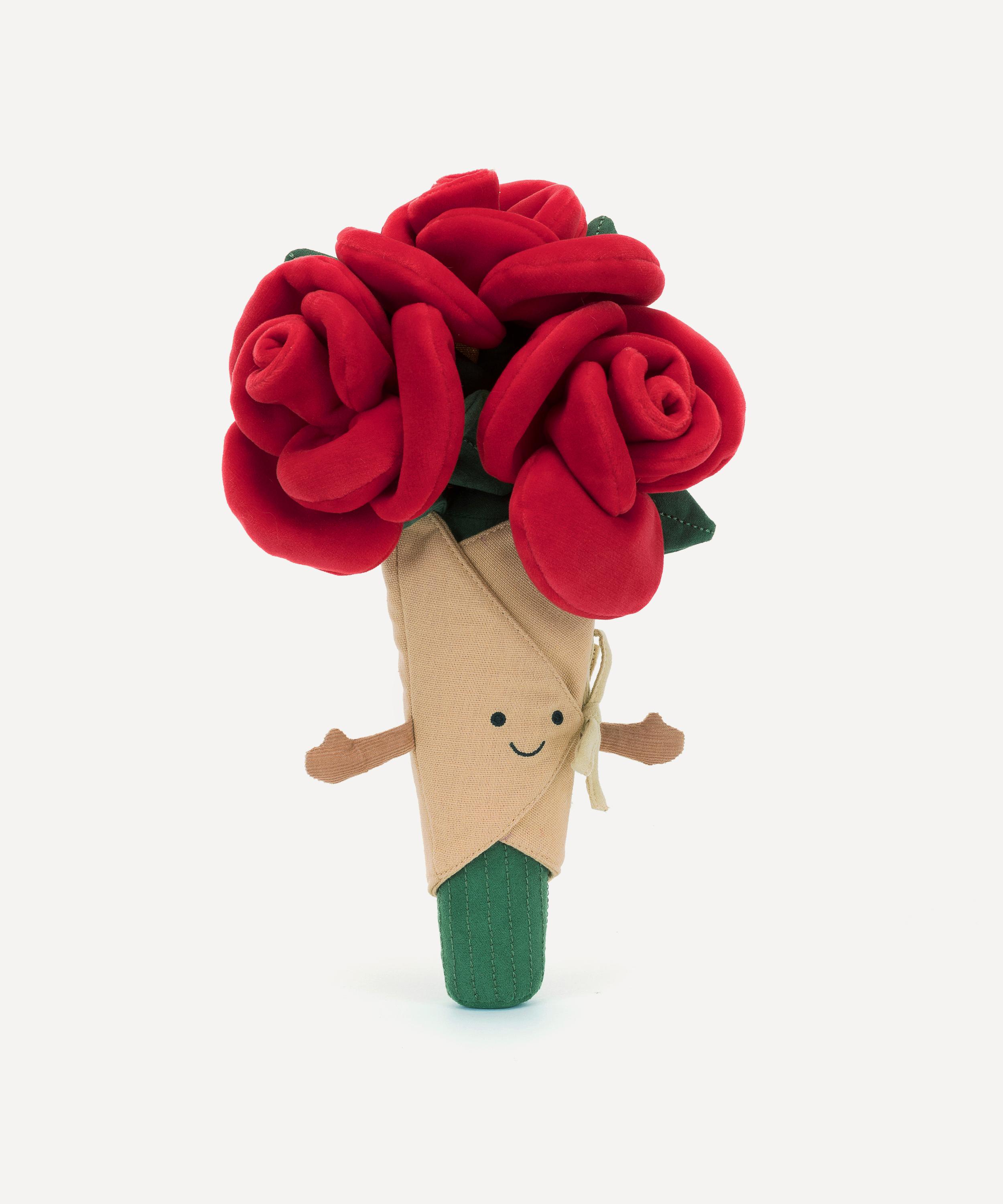 Jellycat Amuseables Rose Bouquet Soft Toy