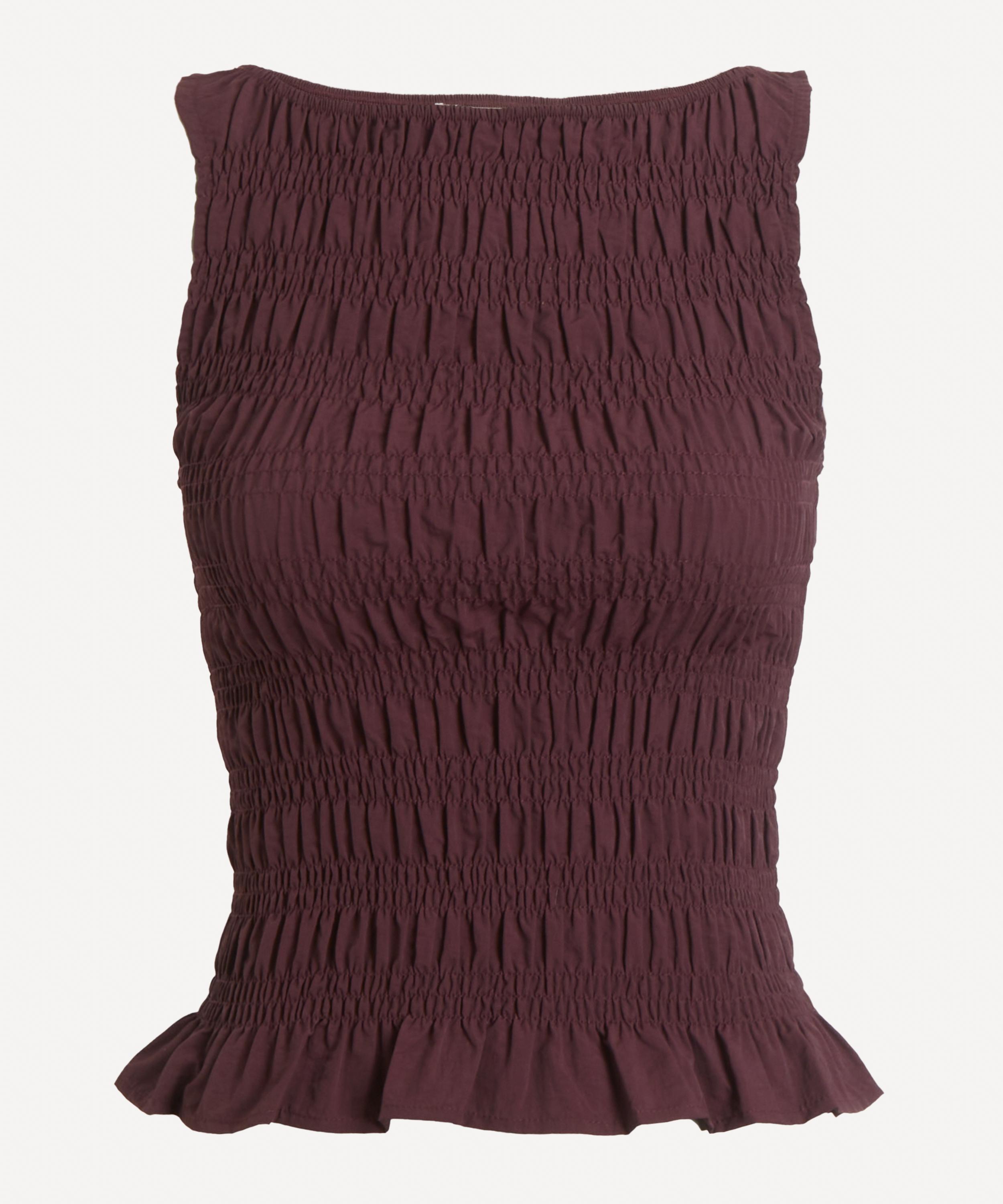 Peachy Den Women's Deba Robin Top In Brown