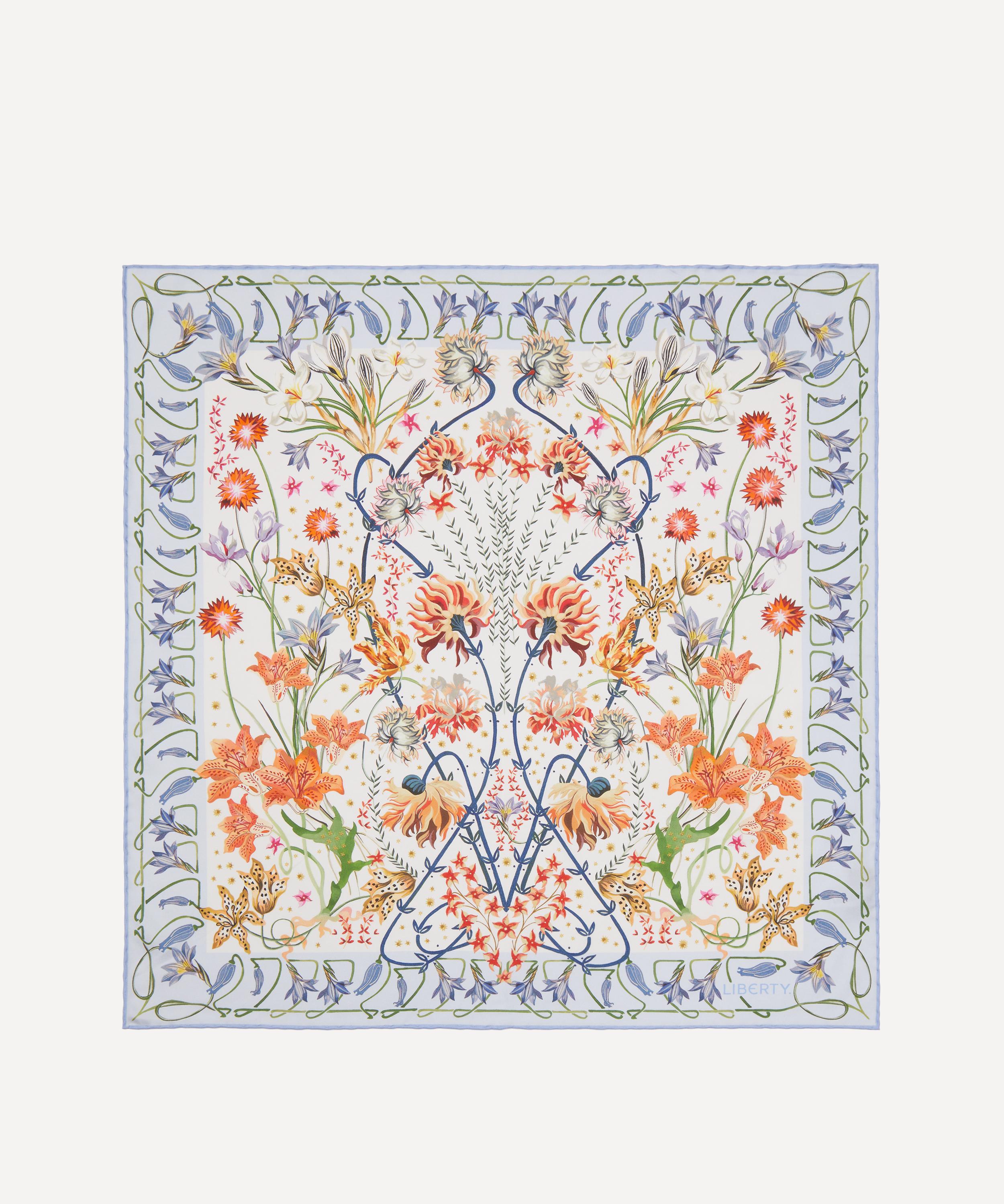 Ianthe Garden Silk Scarf 70