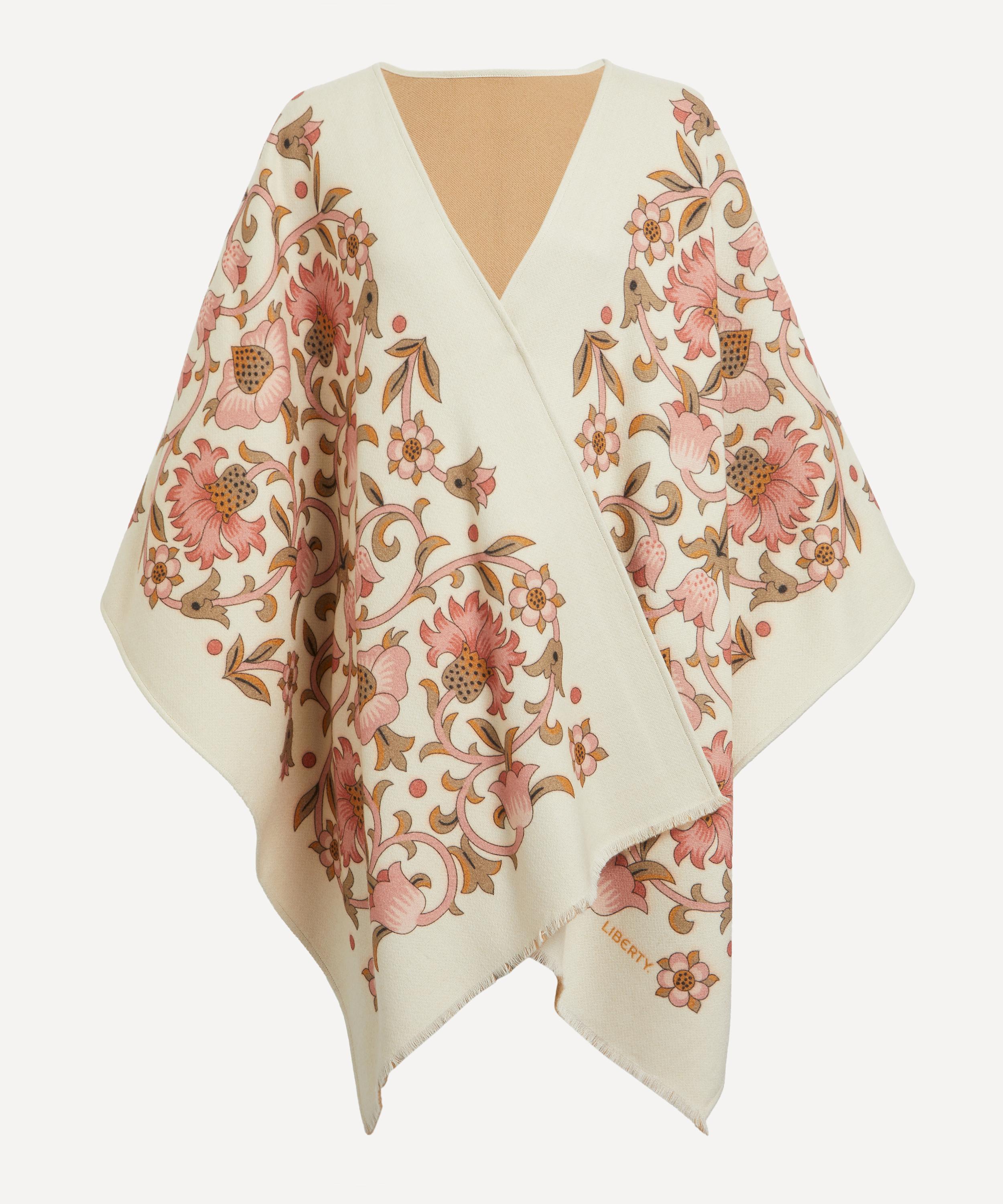 Liberty Women's Lodden 160x140 Wool Cape In White