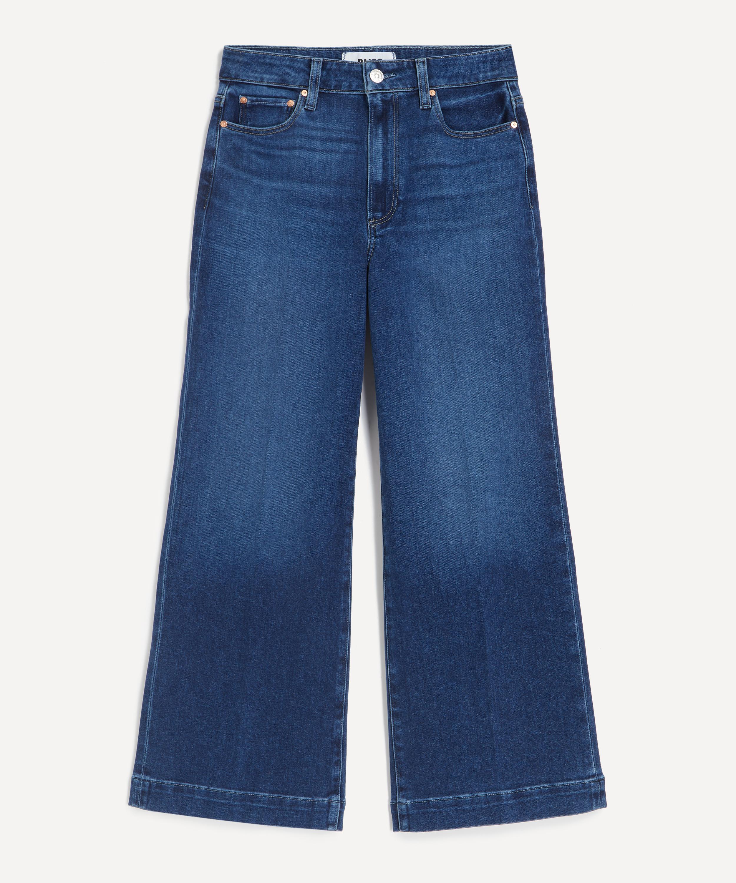 Paige Women's Anessa Wide-leg Jeans In Kindred In Blue