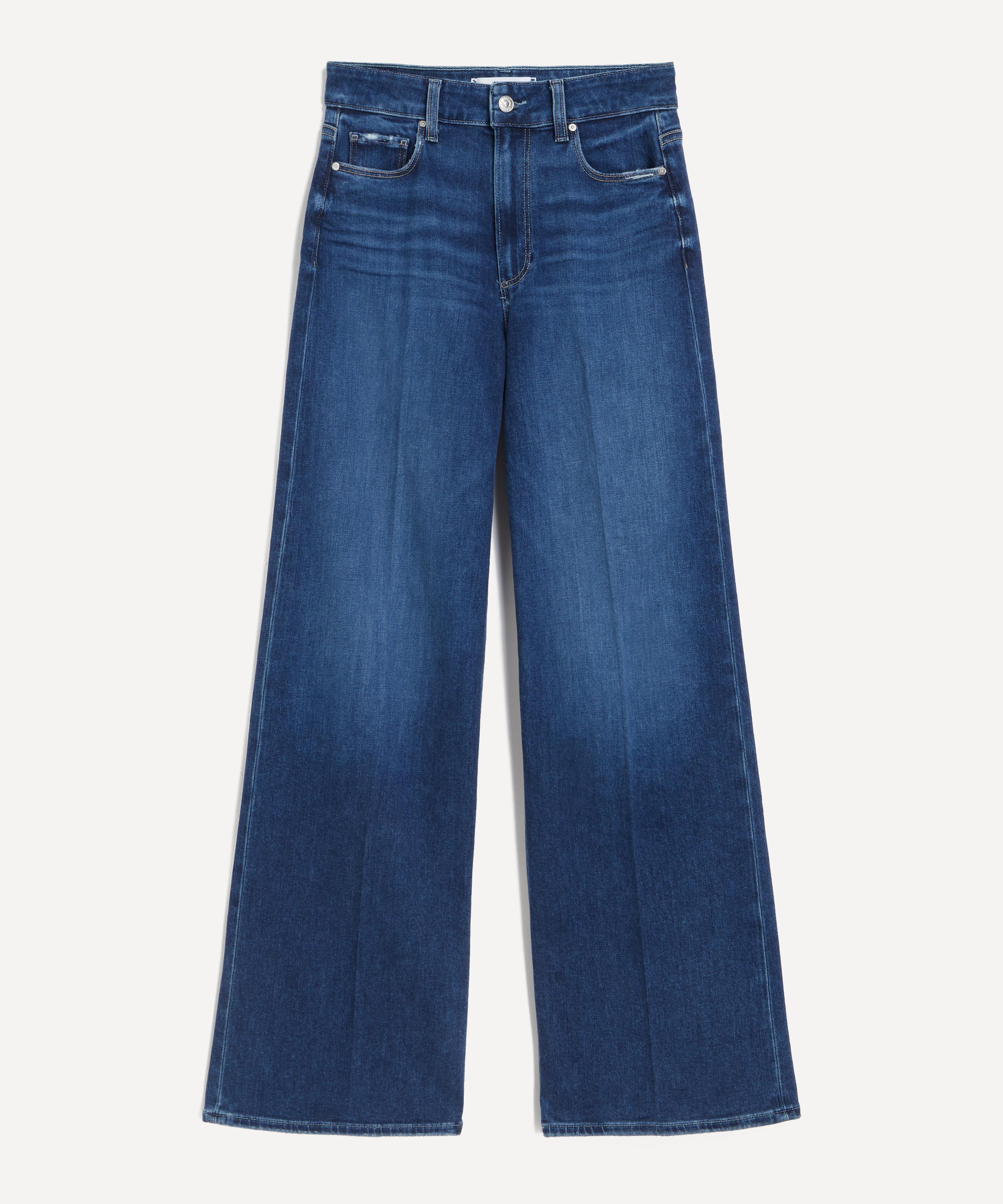 Paige Women's Anessa 31' Wide-leg Jeans In Dresden In Blue