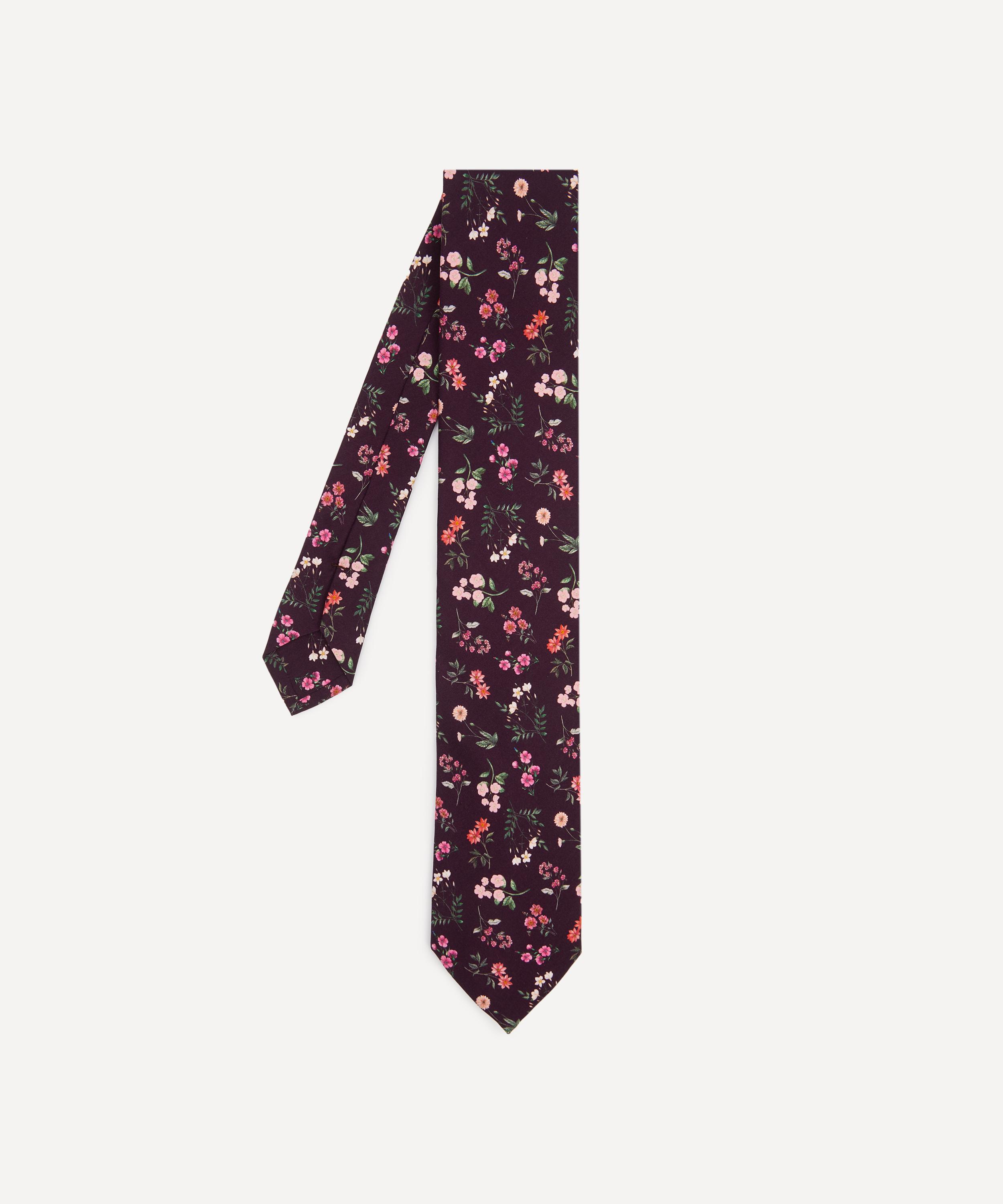 Liberty Mens Annie Silk Tie In Multi