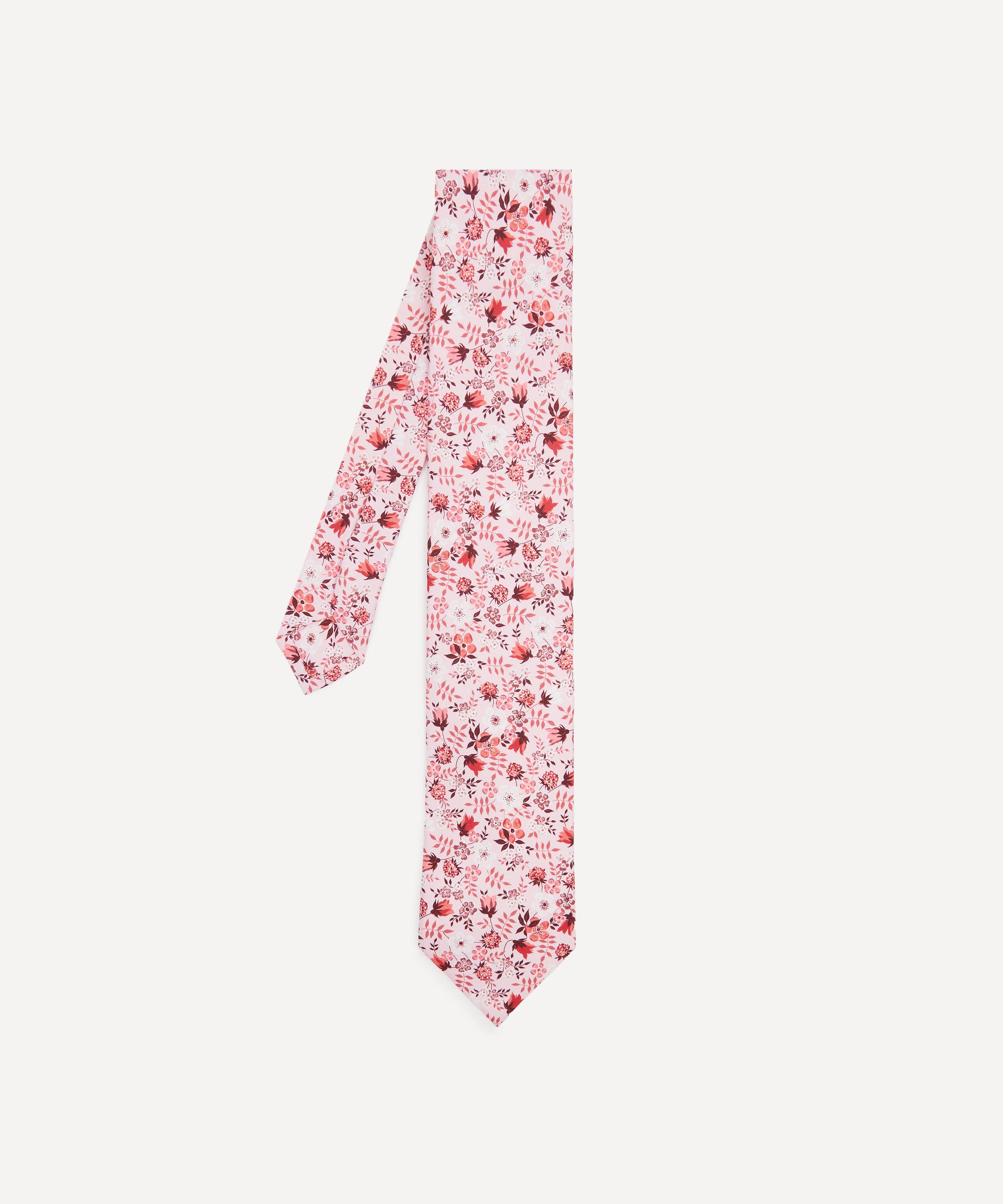 Liberty Mens Edenham Silk Tie In Pink