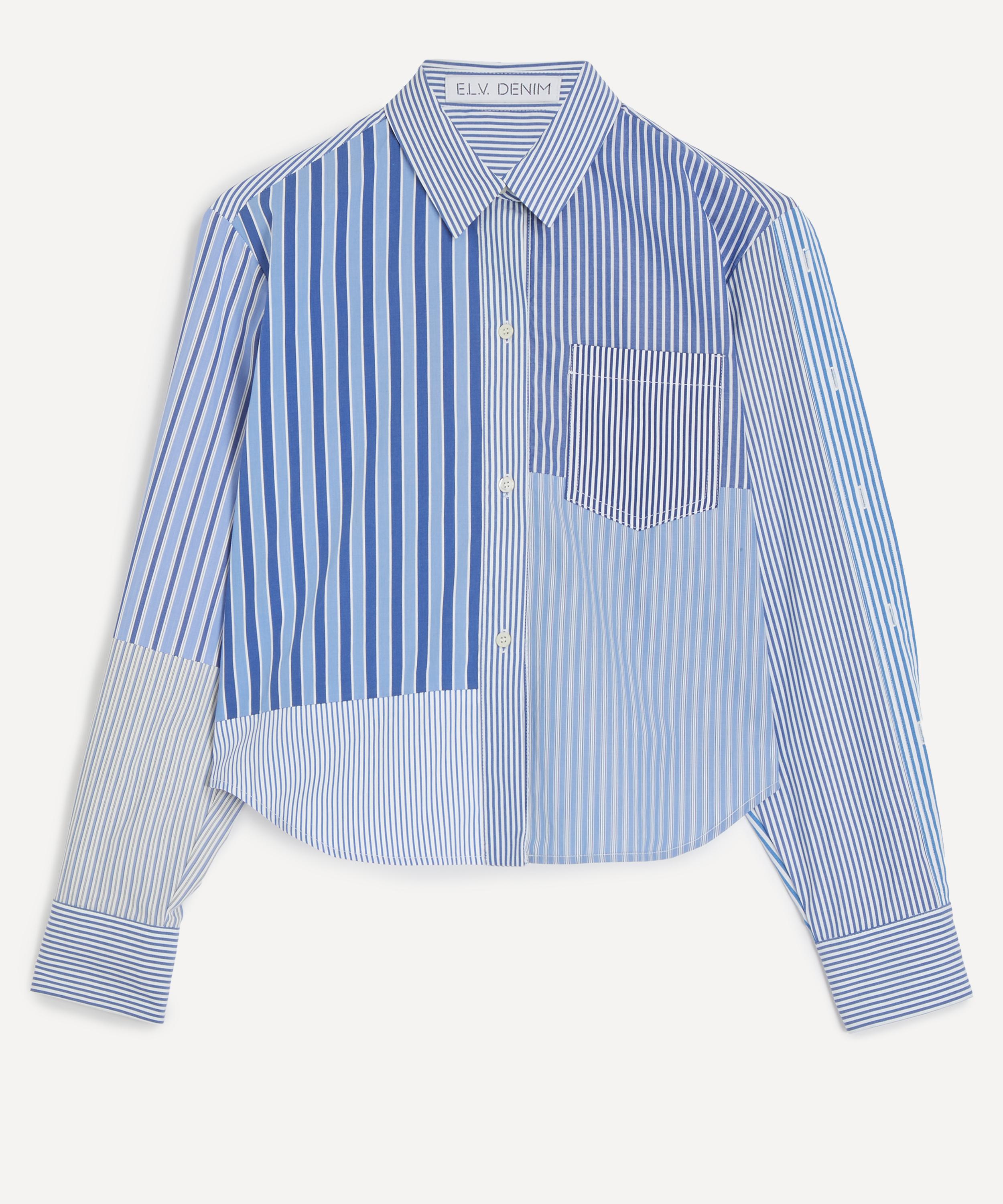 E.l.v Denim E.l.v. Denim Women's Emilie Shirt In Blue