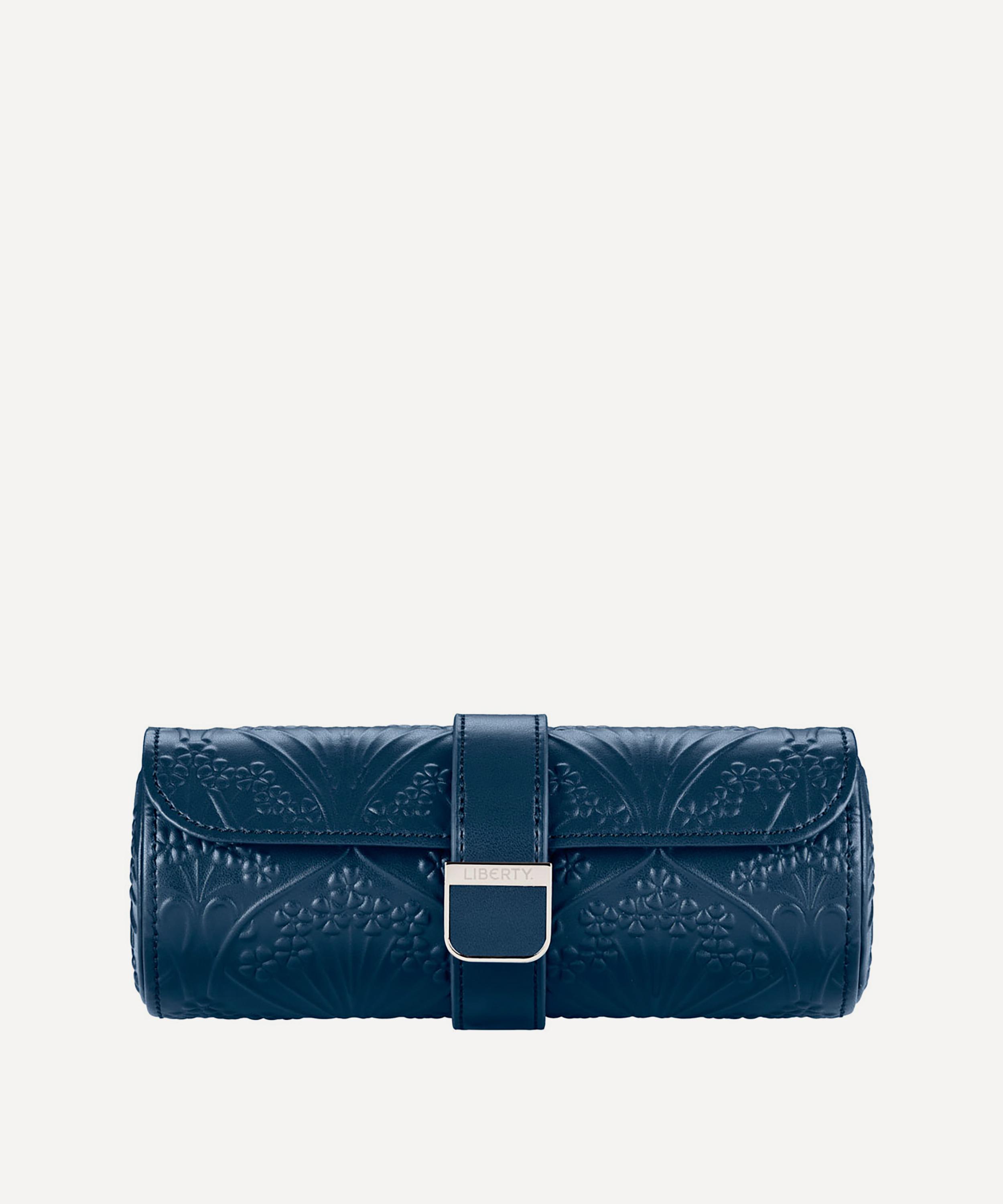 Wolf X All Over Ianthe Triple Watch Roll In Blue