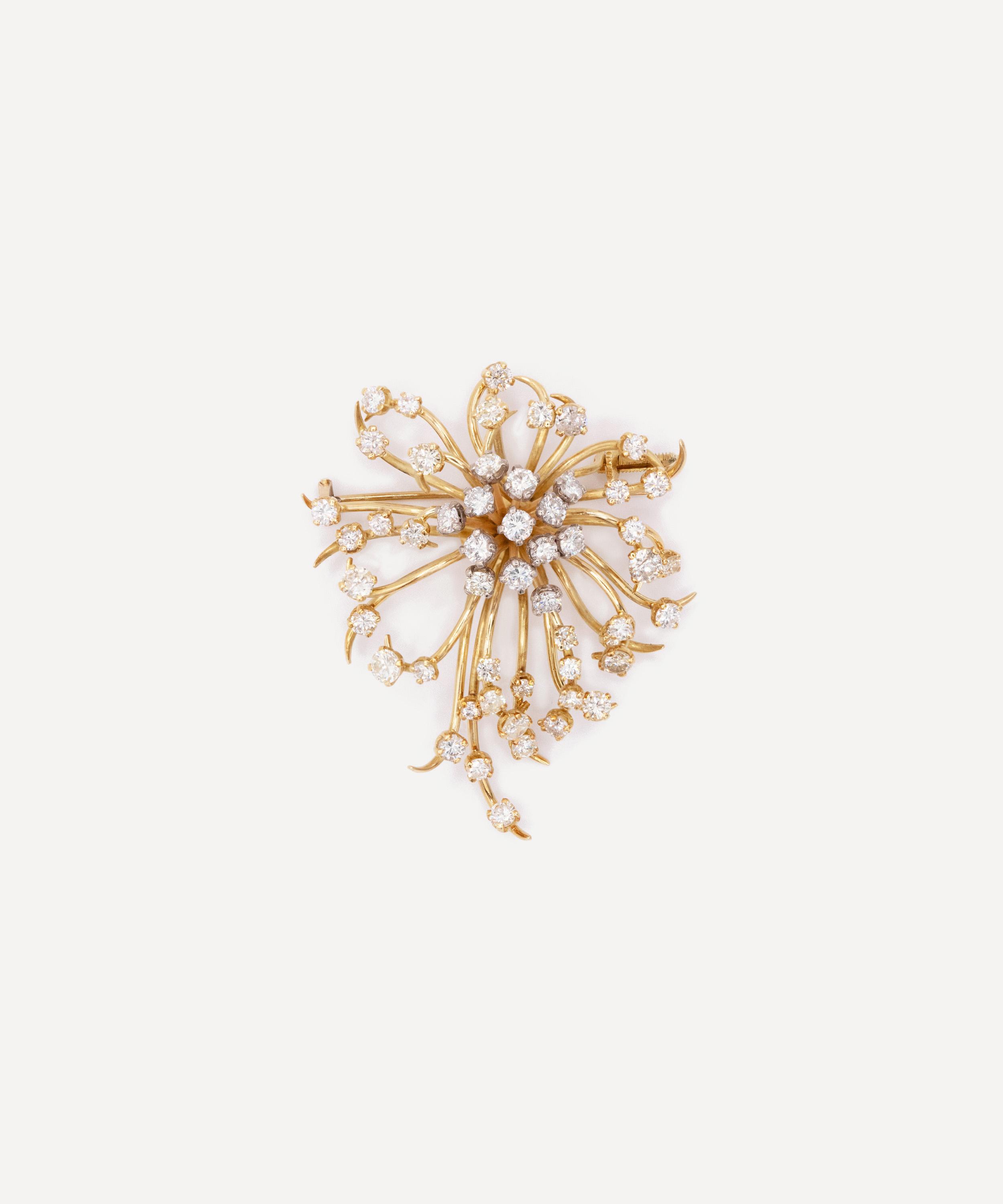 Kojis 18ct Gold Irish Diamond Brooch