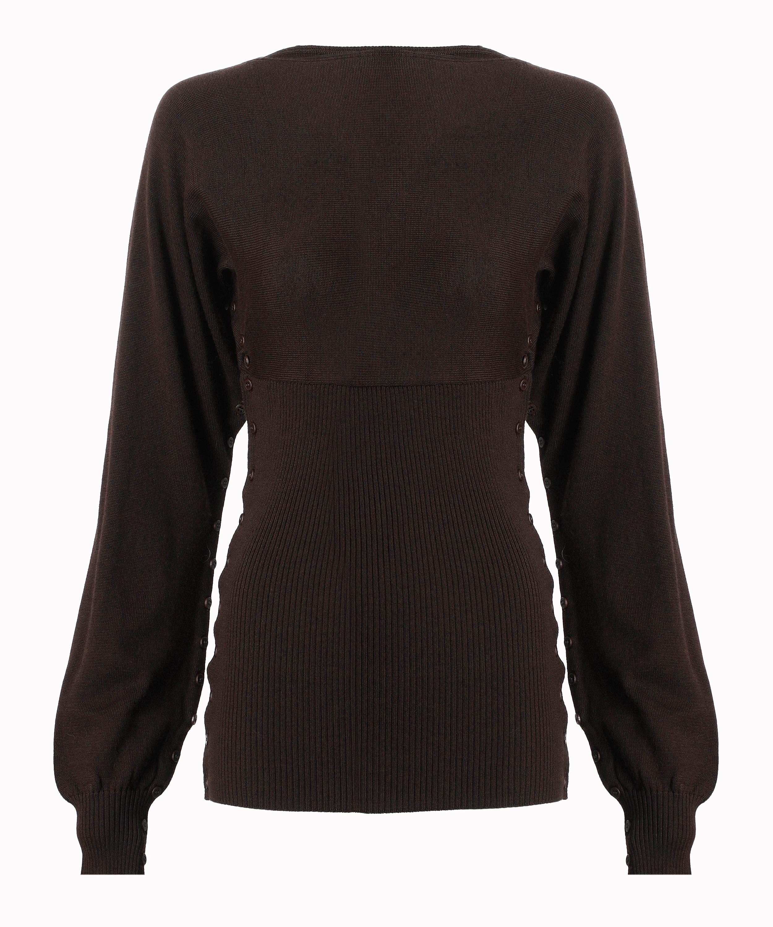 Paloma Wool Women's Fa Merino Wool Top In Brown