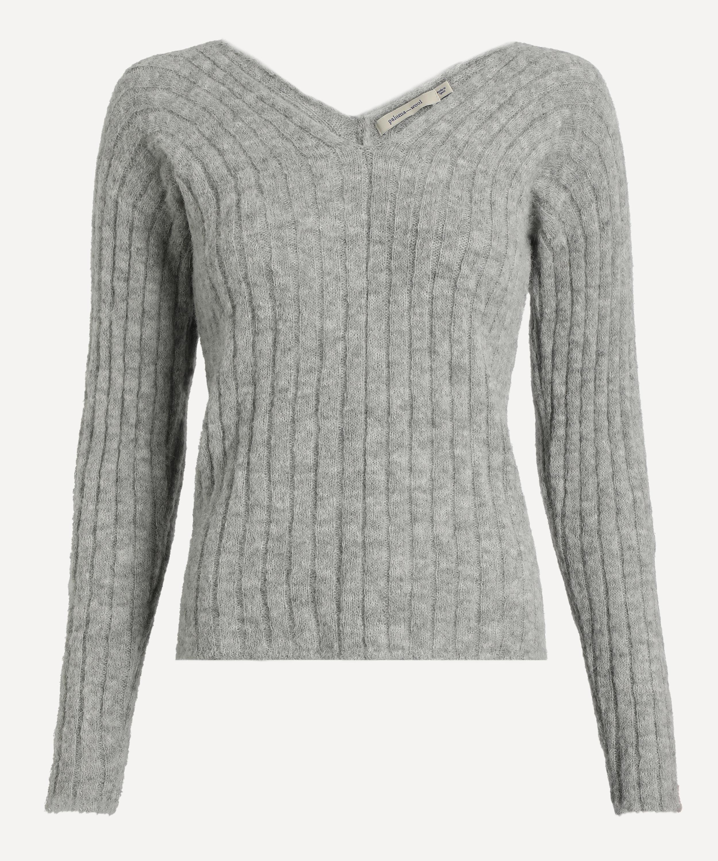 Paloma Wool Women's Vita V-neck Jumper In Gray