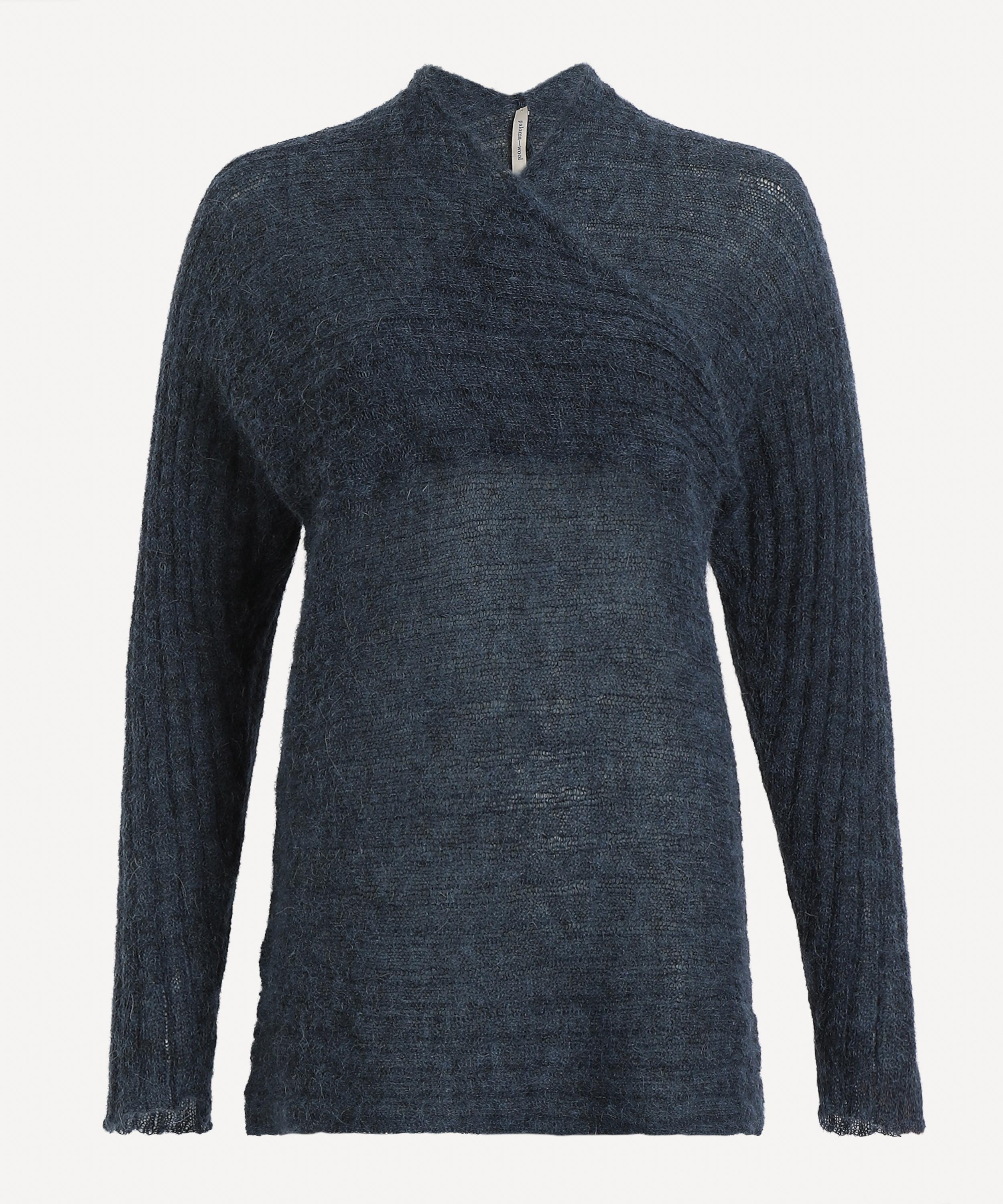Paloma Wool Women's Lichen Ribbed Knit Jumper In Blue