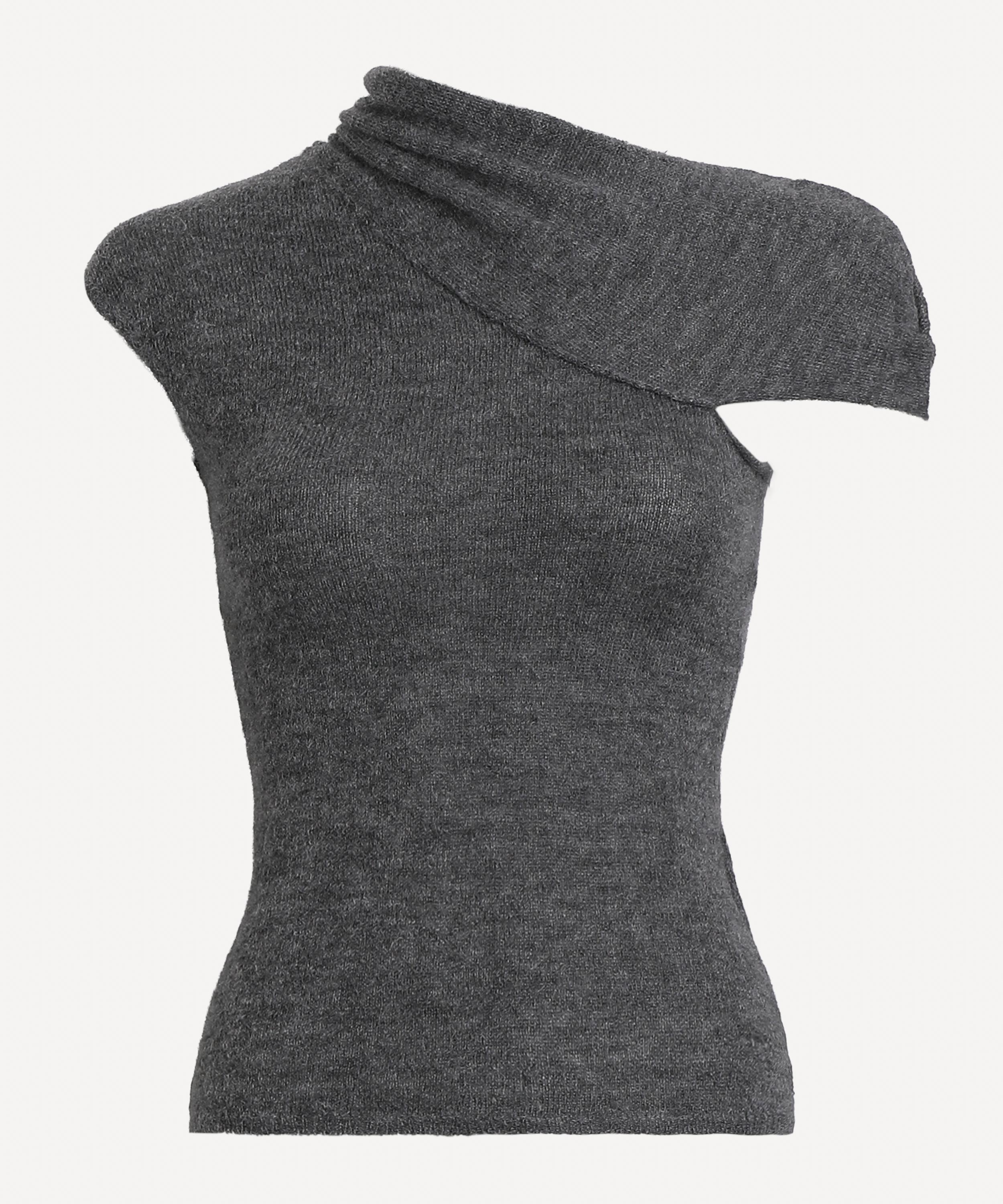 Paloma Wool Women's Aurum Asymmetric Top In Gray