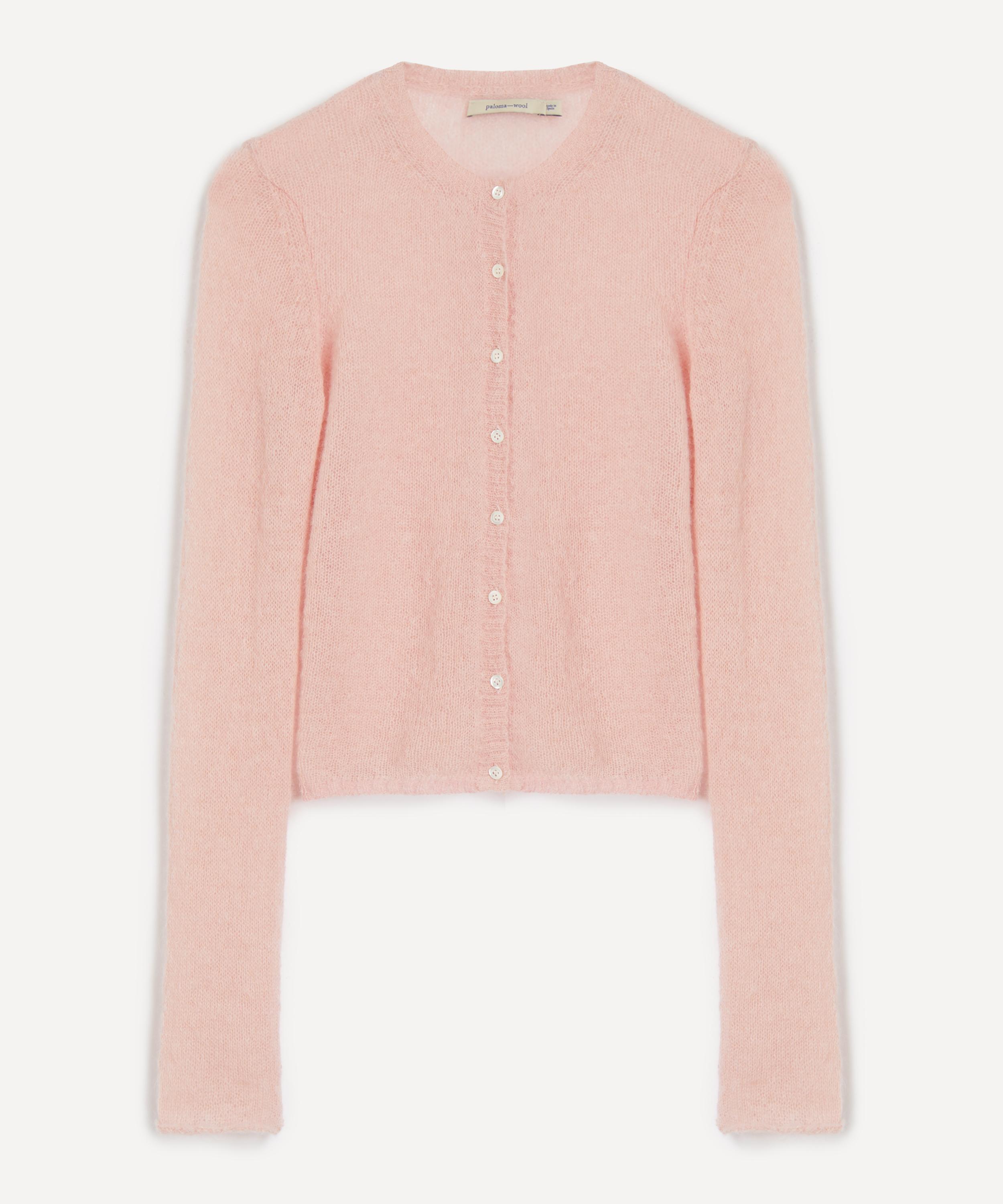 Paloma Wool Women's Tantal Brushed Knit Cardigan In Pink