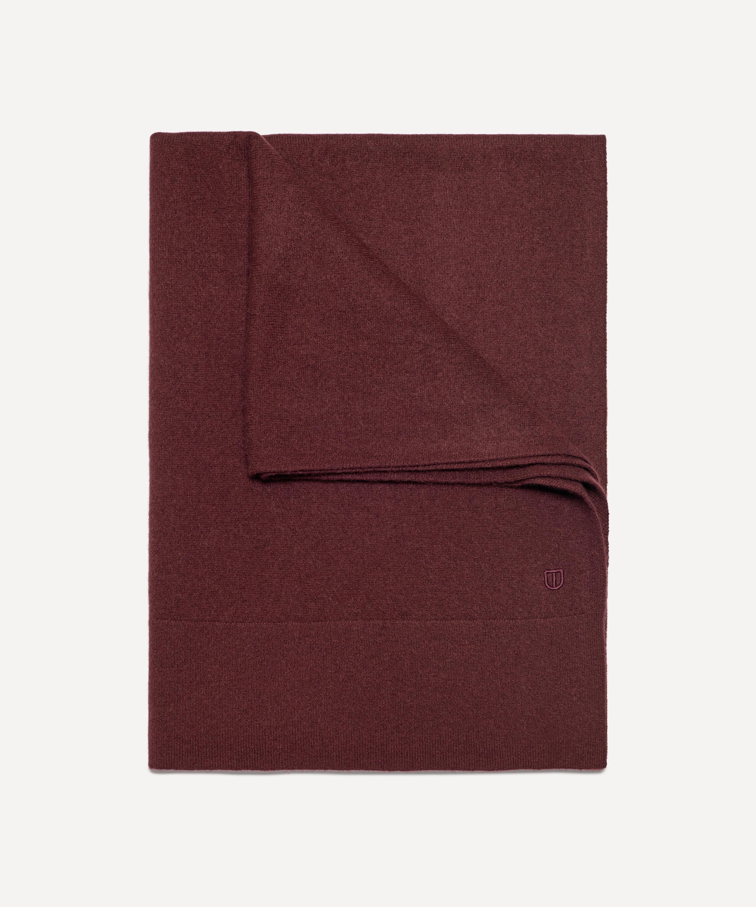 The Uniform Women's The Oversized Scarf In Espresso In Brown