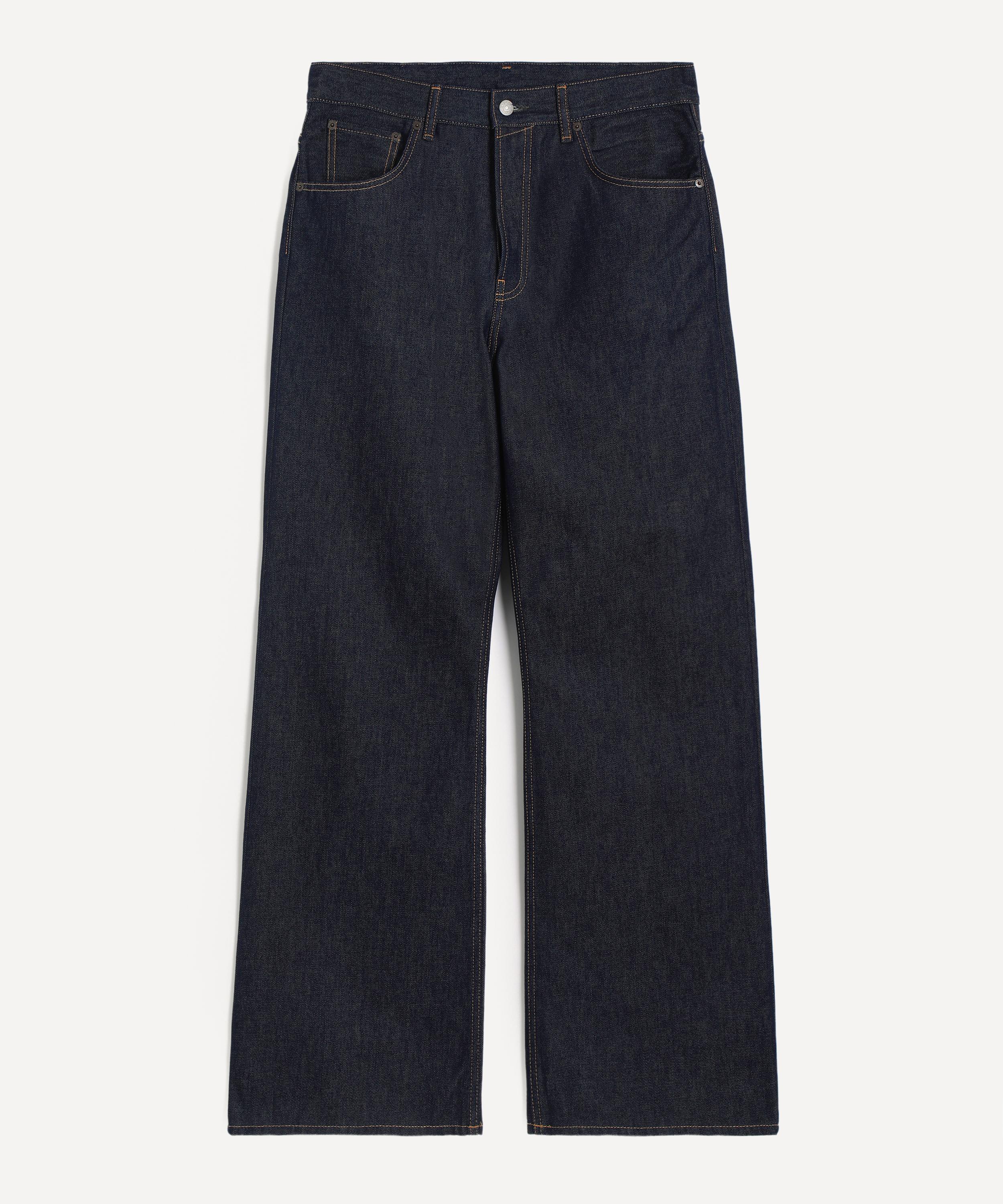 Acne Studios Mens 2021m Straight-leg Jeans In Blue