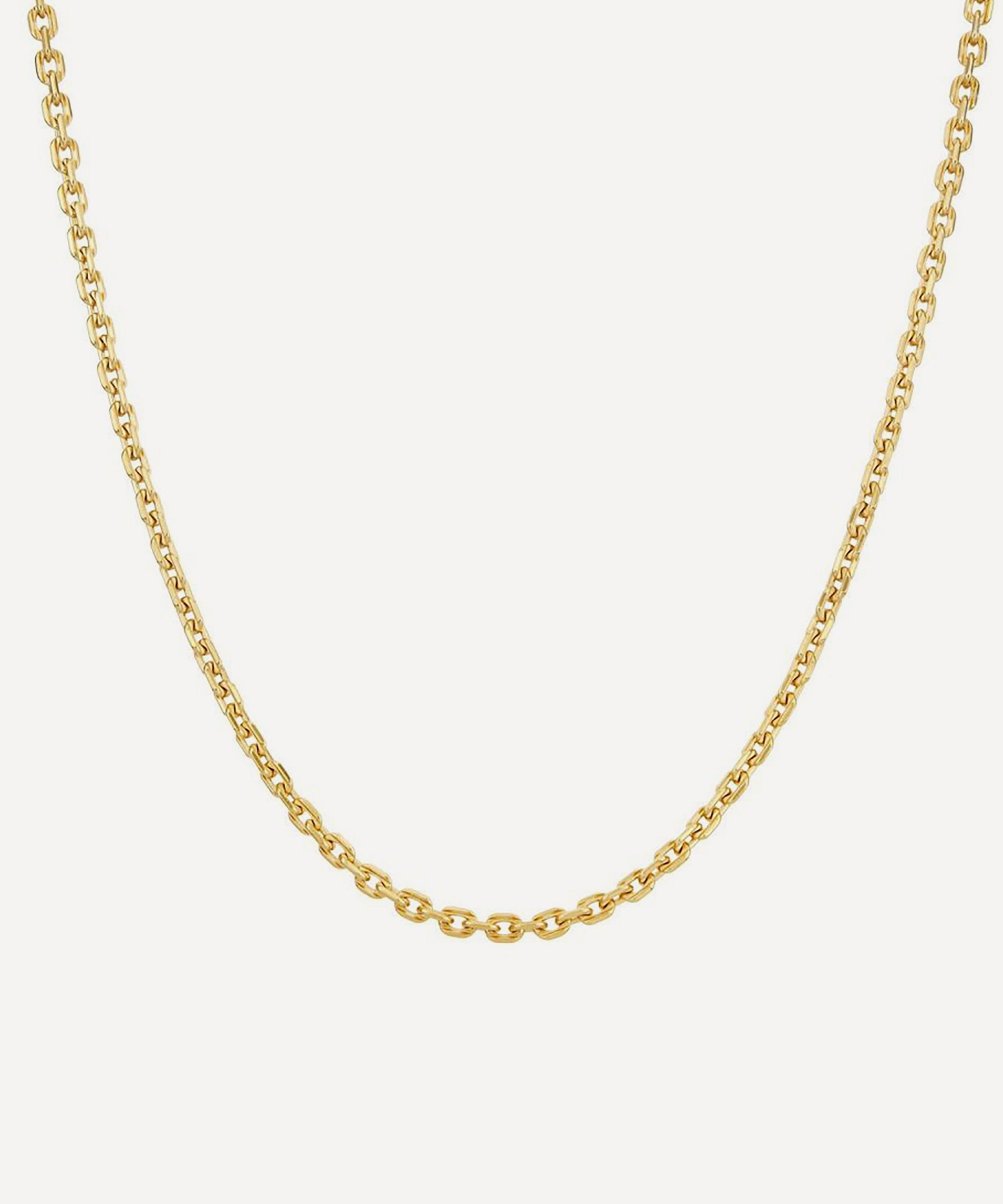 Dinny Hall 18ct Gold-plated Vermeil Silver Chunky Trace Chain Necklace