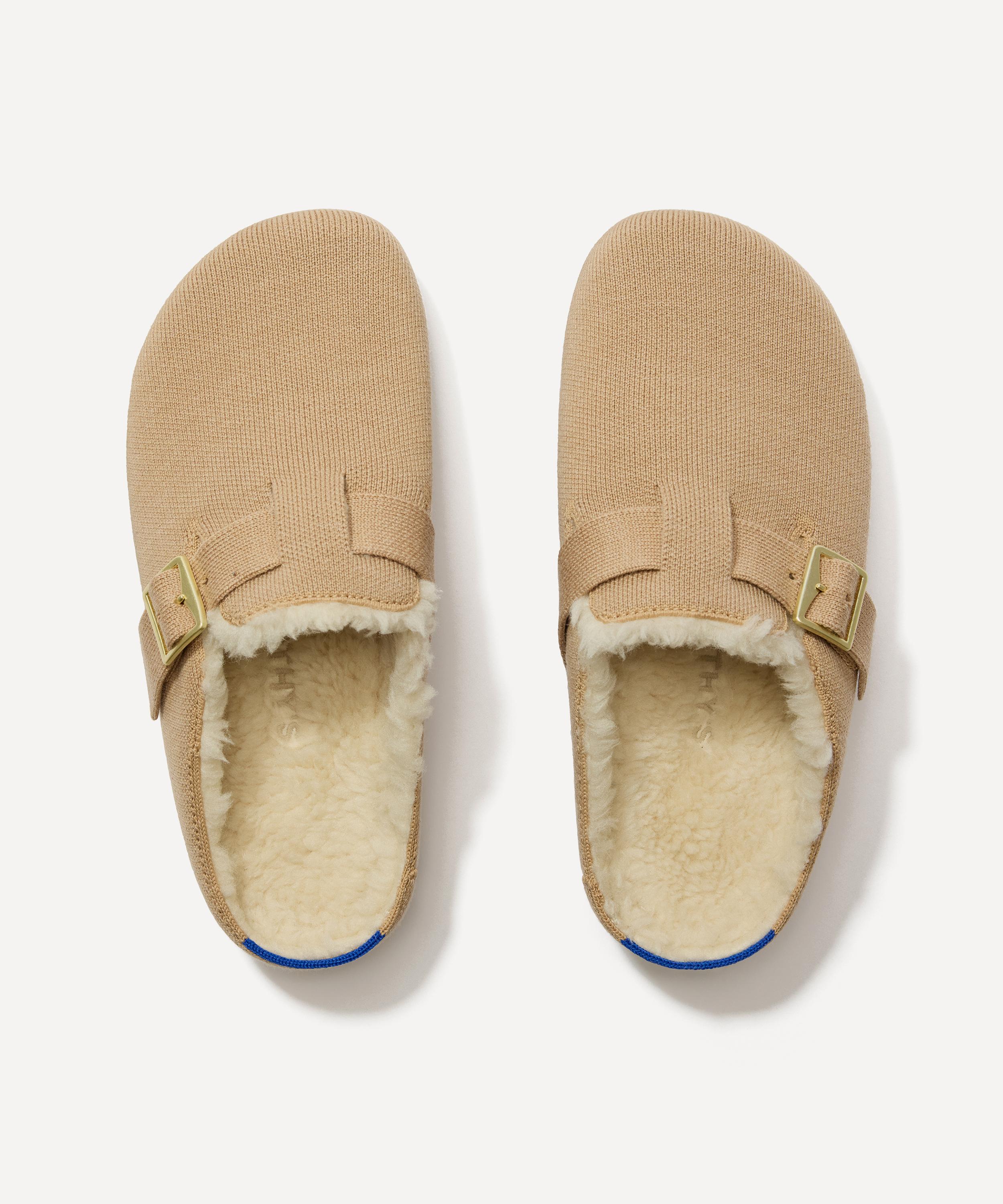 Rothys Rothy's The Cozy Buckle Clog In Nude