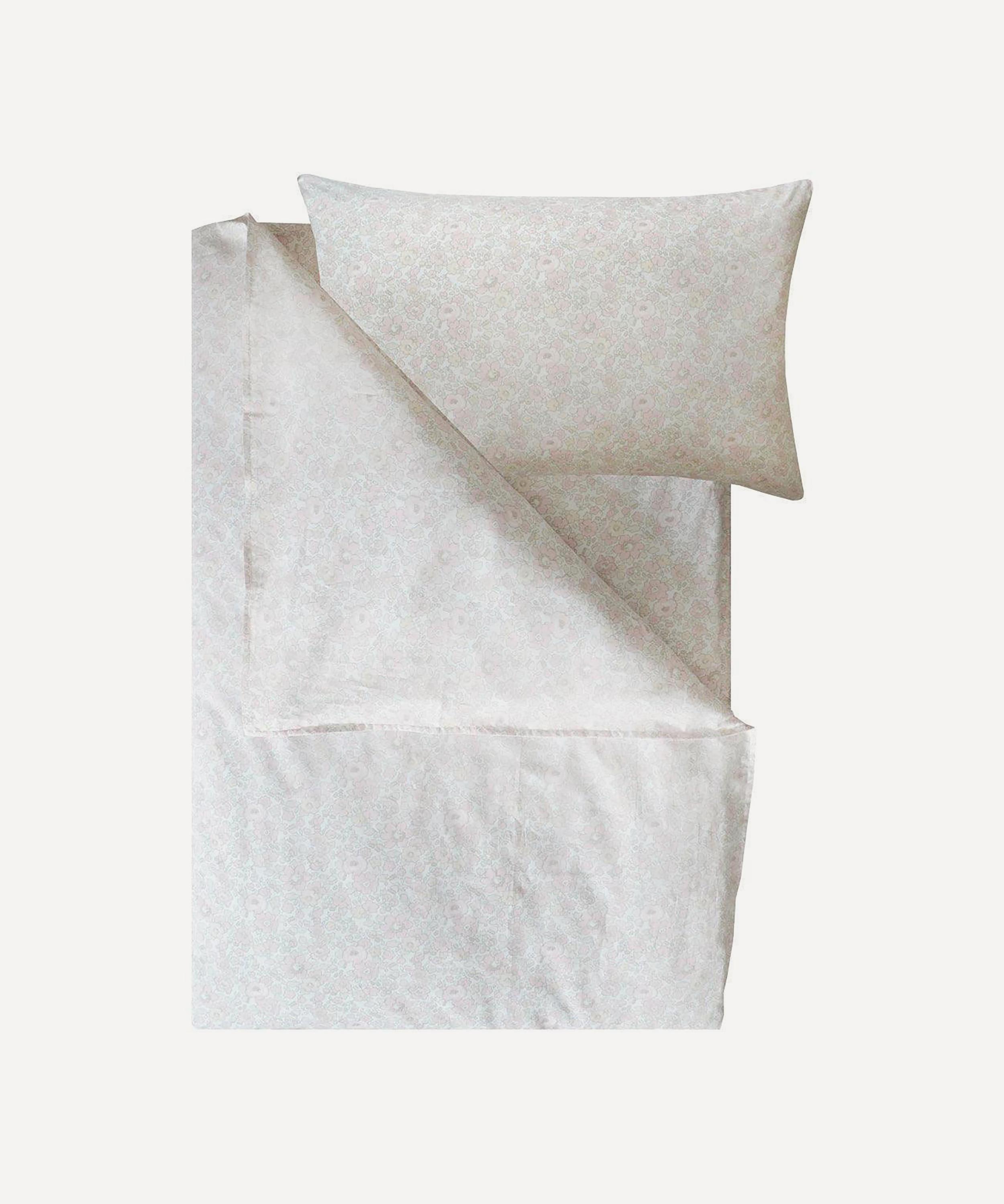 Coco & Wolf Betsy Lace Bonneville Cotton King Duvet Set In White