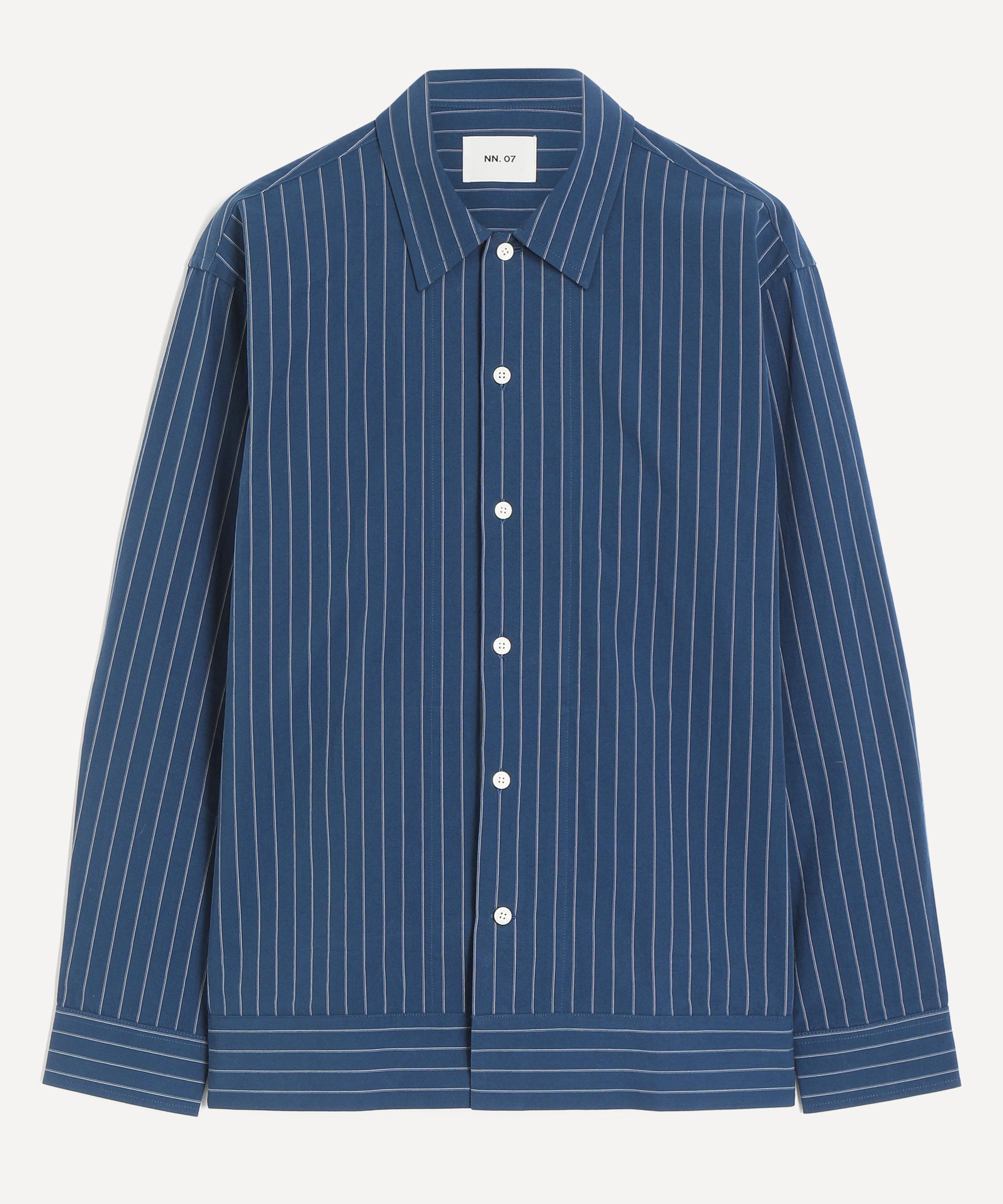 NN07 Striped Cotton Shirt