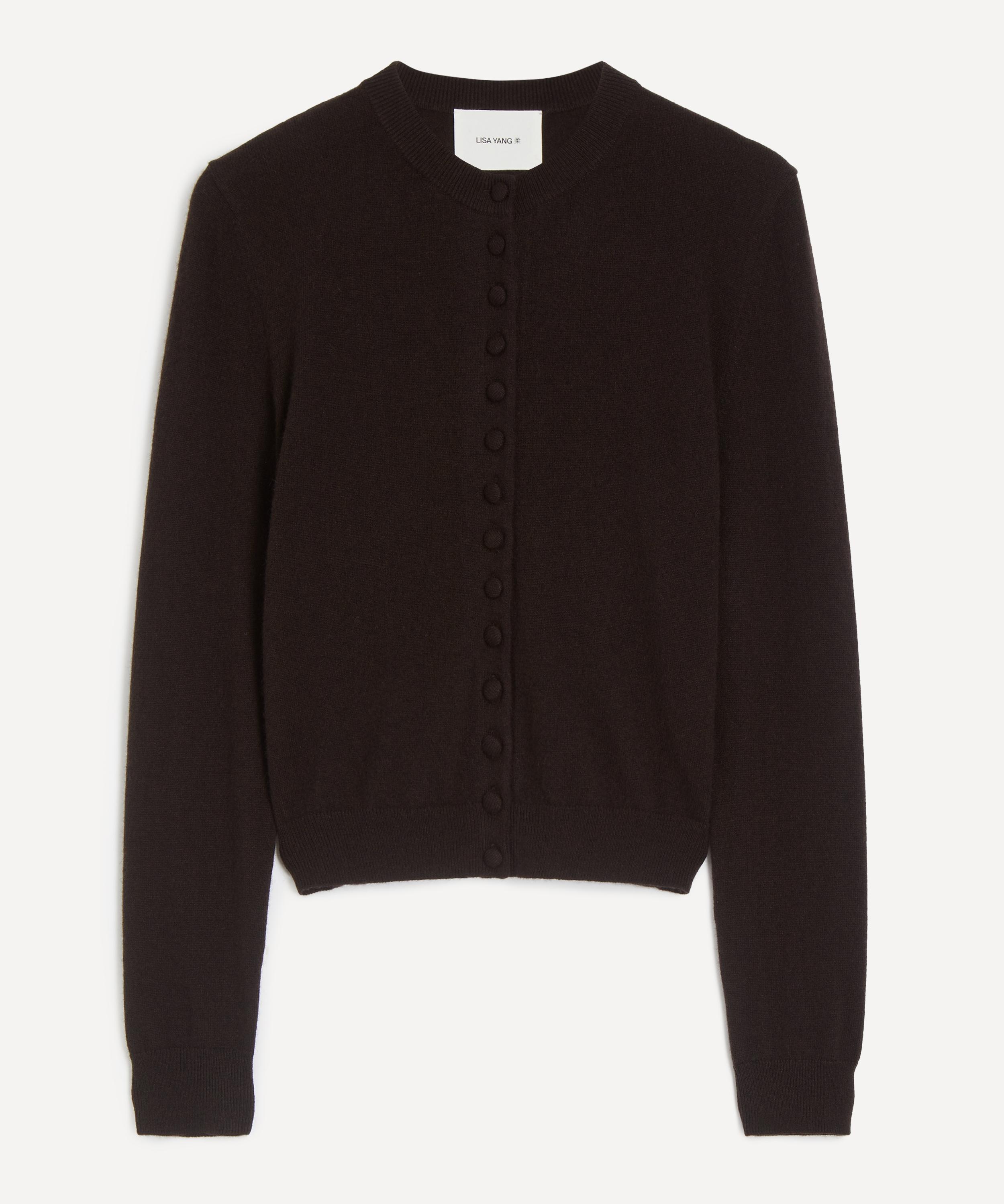 Lisa Yang Women's Wilona Cardigan In Brown