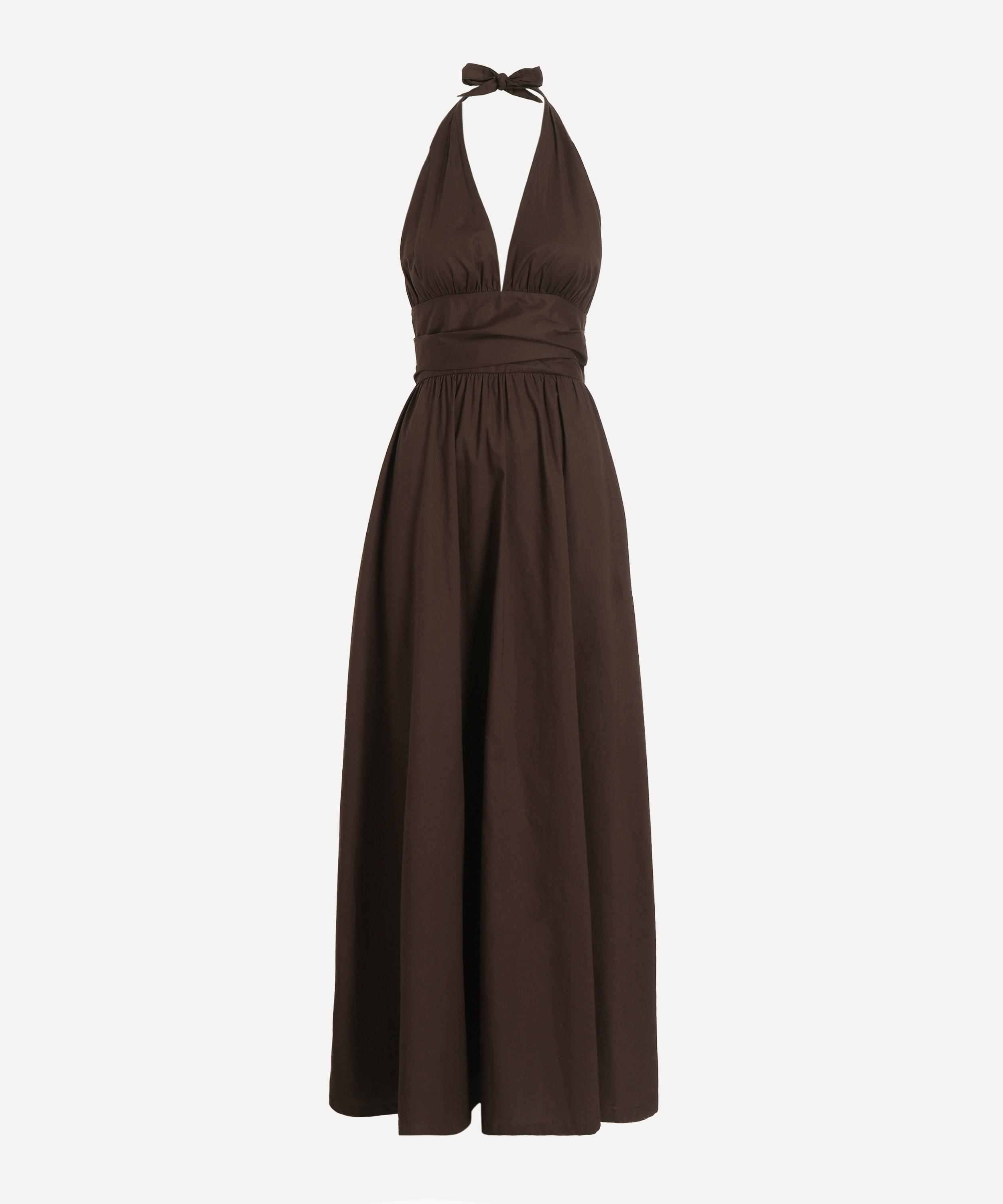 Faithfull Women's Lido Espresso Maxi Dress In Brown
