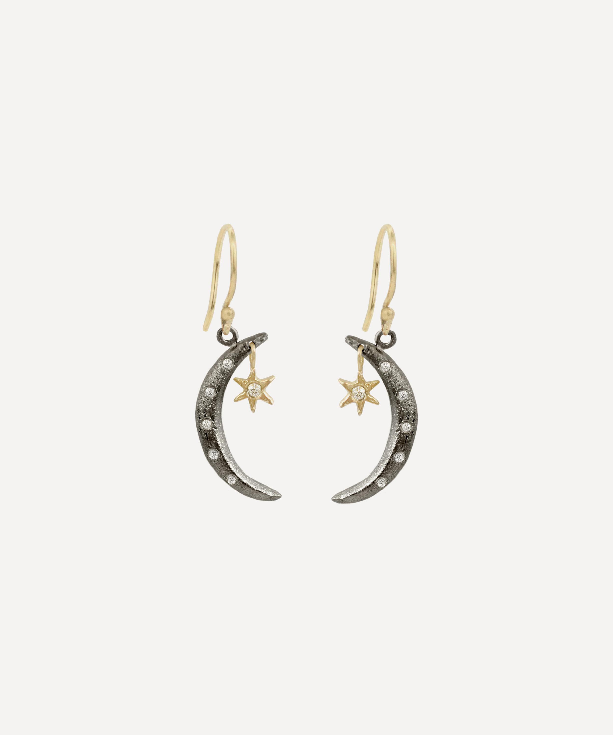 Acanthus Mixed Metal Moonlight Drop Earrings