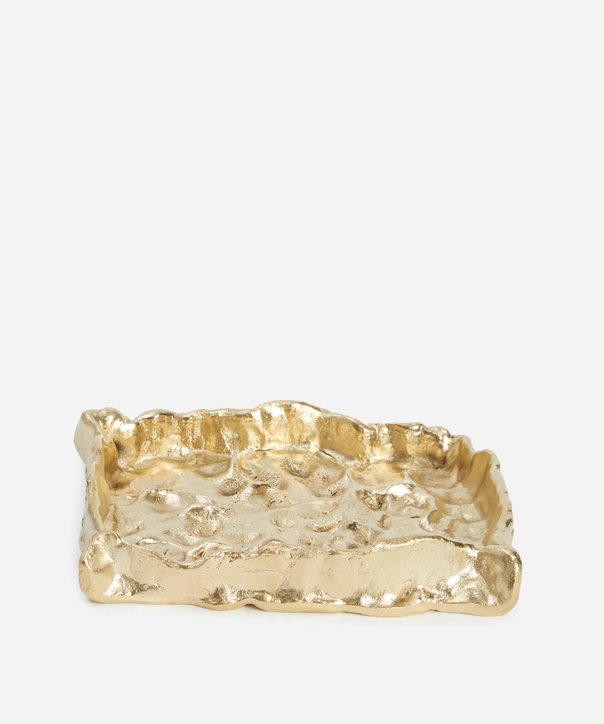 Moro Large Brass Tray